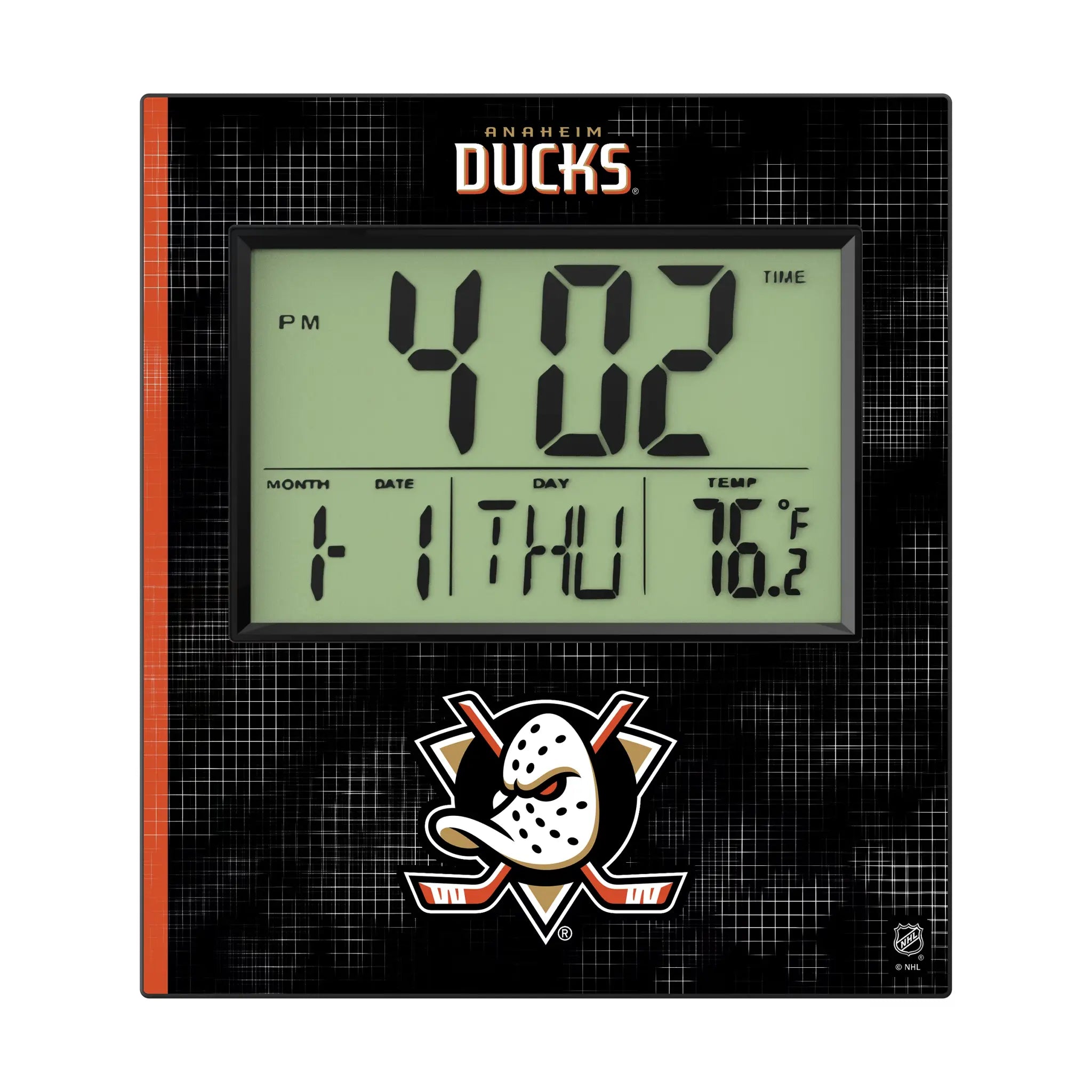 Anaheim Ducks Hatch Wall Clock