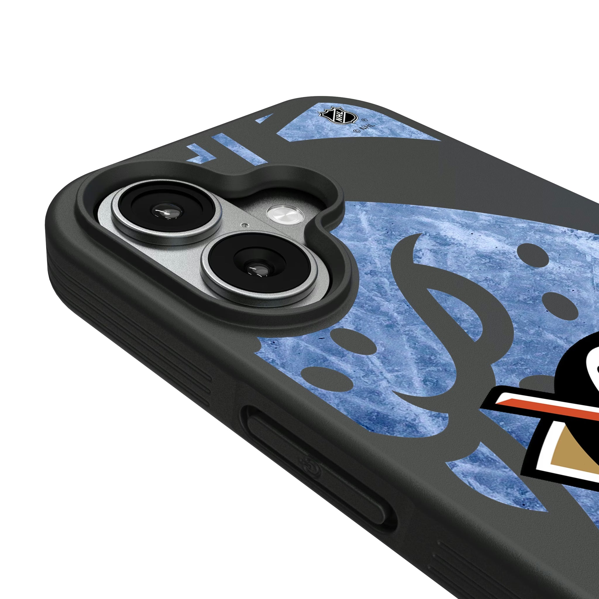 Anaheim Ducks Ice Tilt iPhone Bump Phone Case for Apple iPhone - Detail#Device_iPhone 17