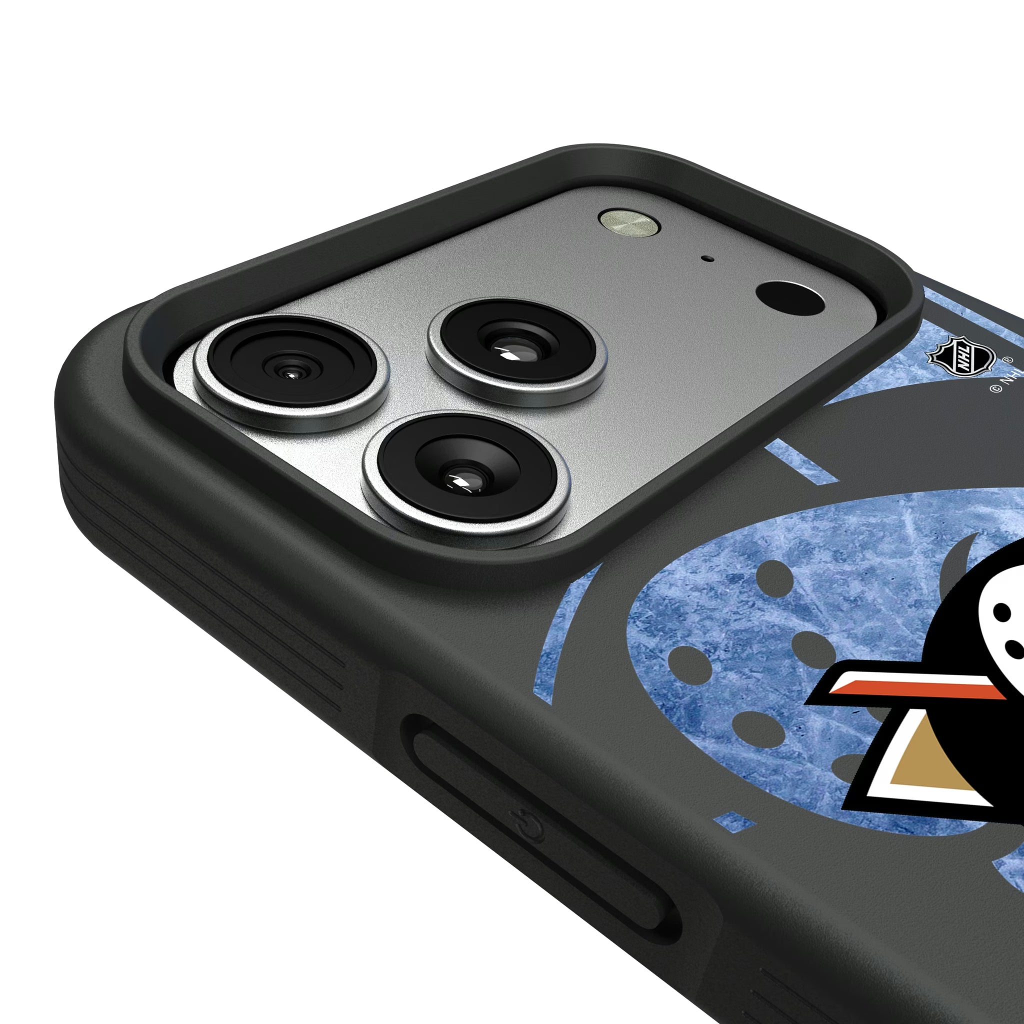 Anaheim Ducks Ice Tilt iPhone Bump Phone Case for Apple iPhone - Detail#Device_iPhone 17 Pro Max