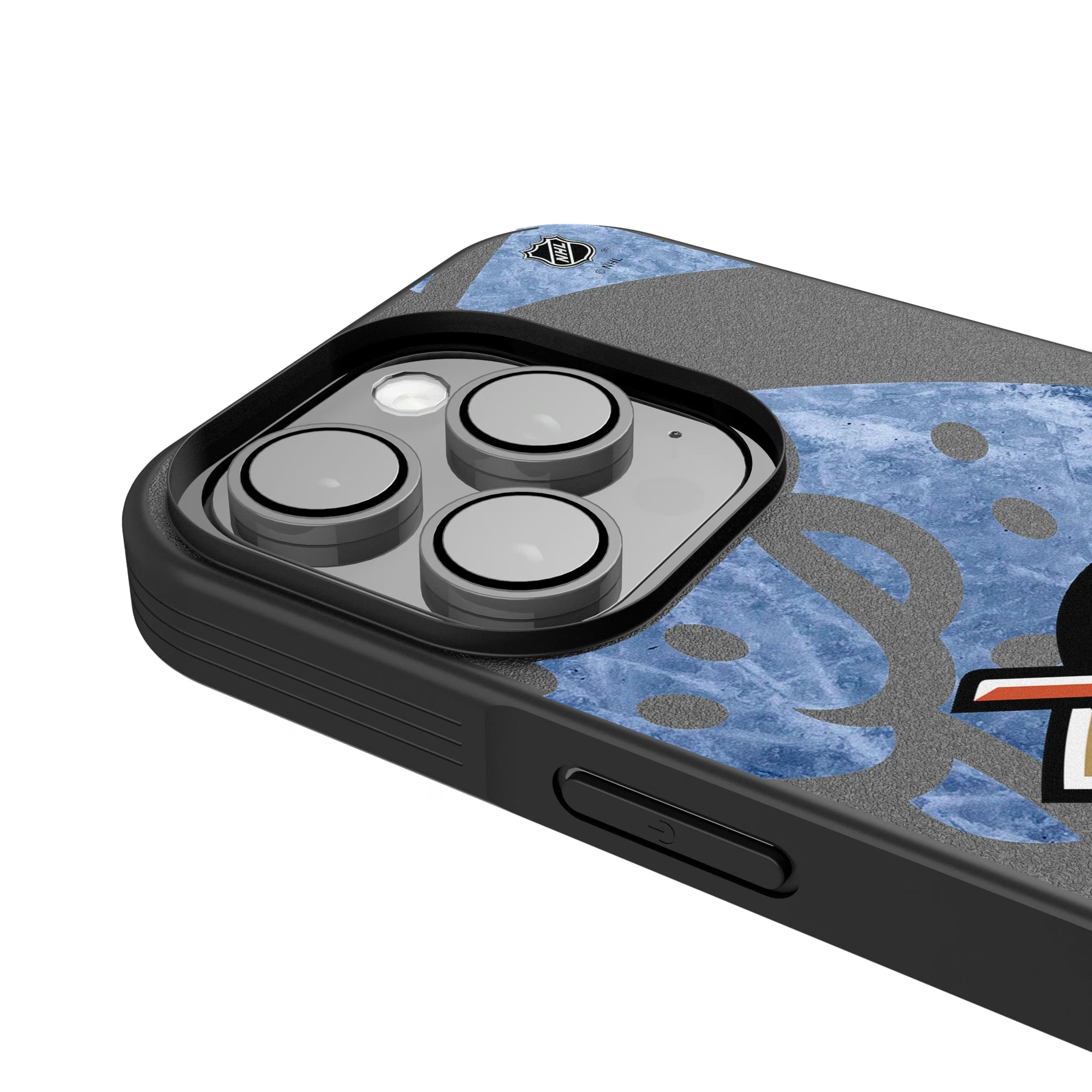 Anaheim Ducks Ice Tilt iPhone Bump Phone Case for Apple iPhone - Detail