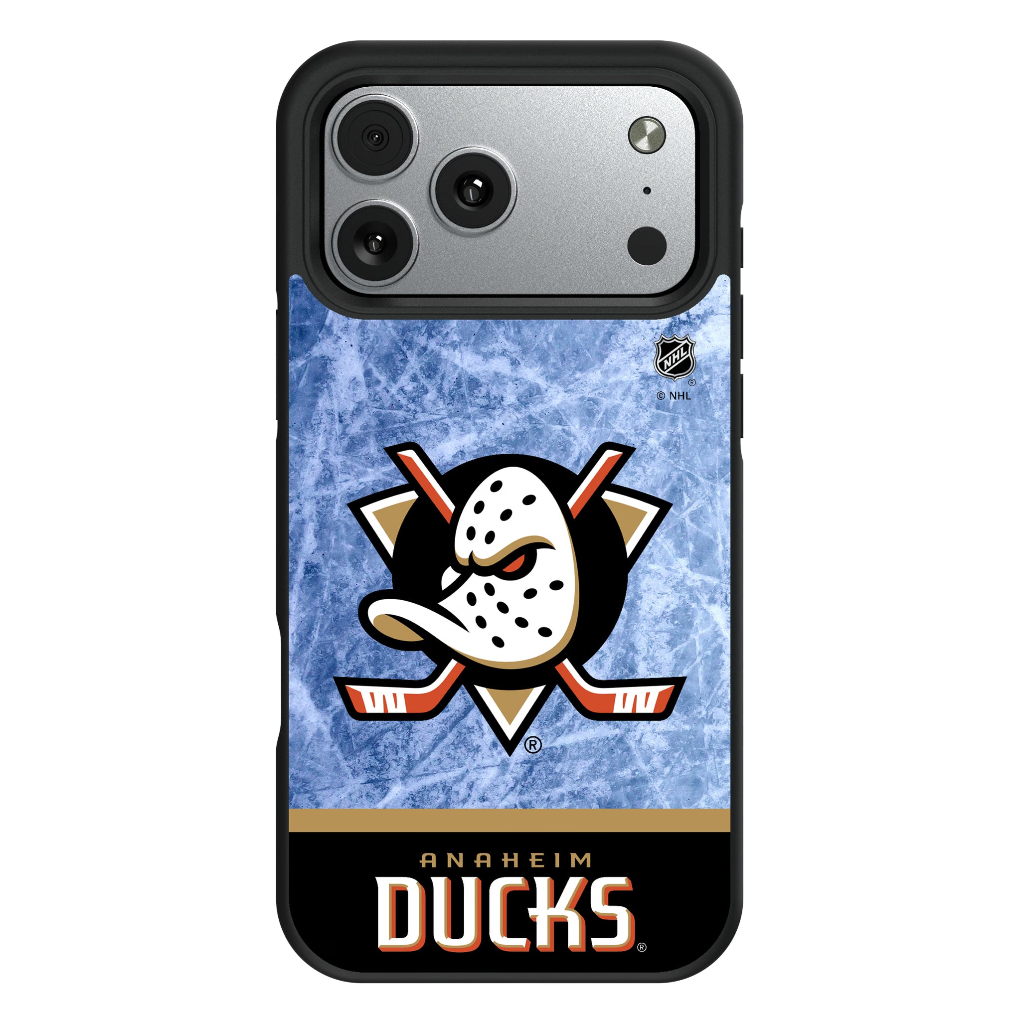 Anaheim Ducks Ice Wordmark iPhone Bump Phone Case for Apple iPhone#Device_iPhone 17 Pro Max