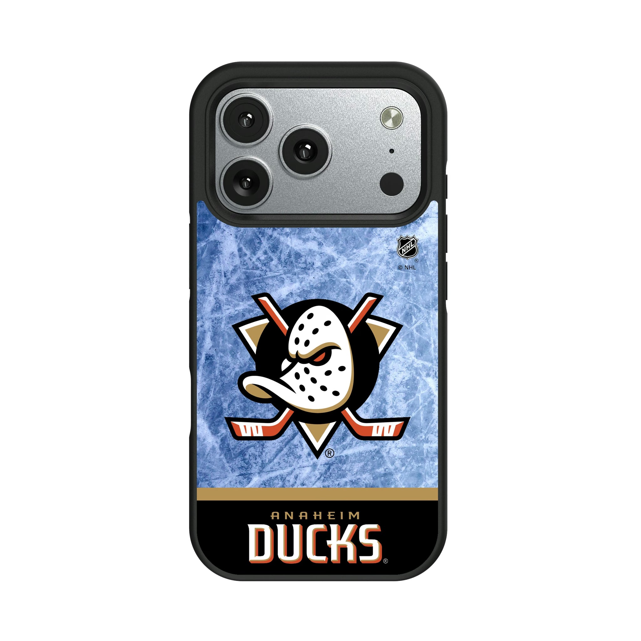 Anaheim Ducks Ice Wordmark iPhone Bump Phone Case for Apple iPhone#Device_iPhone 17 Pro