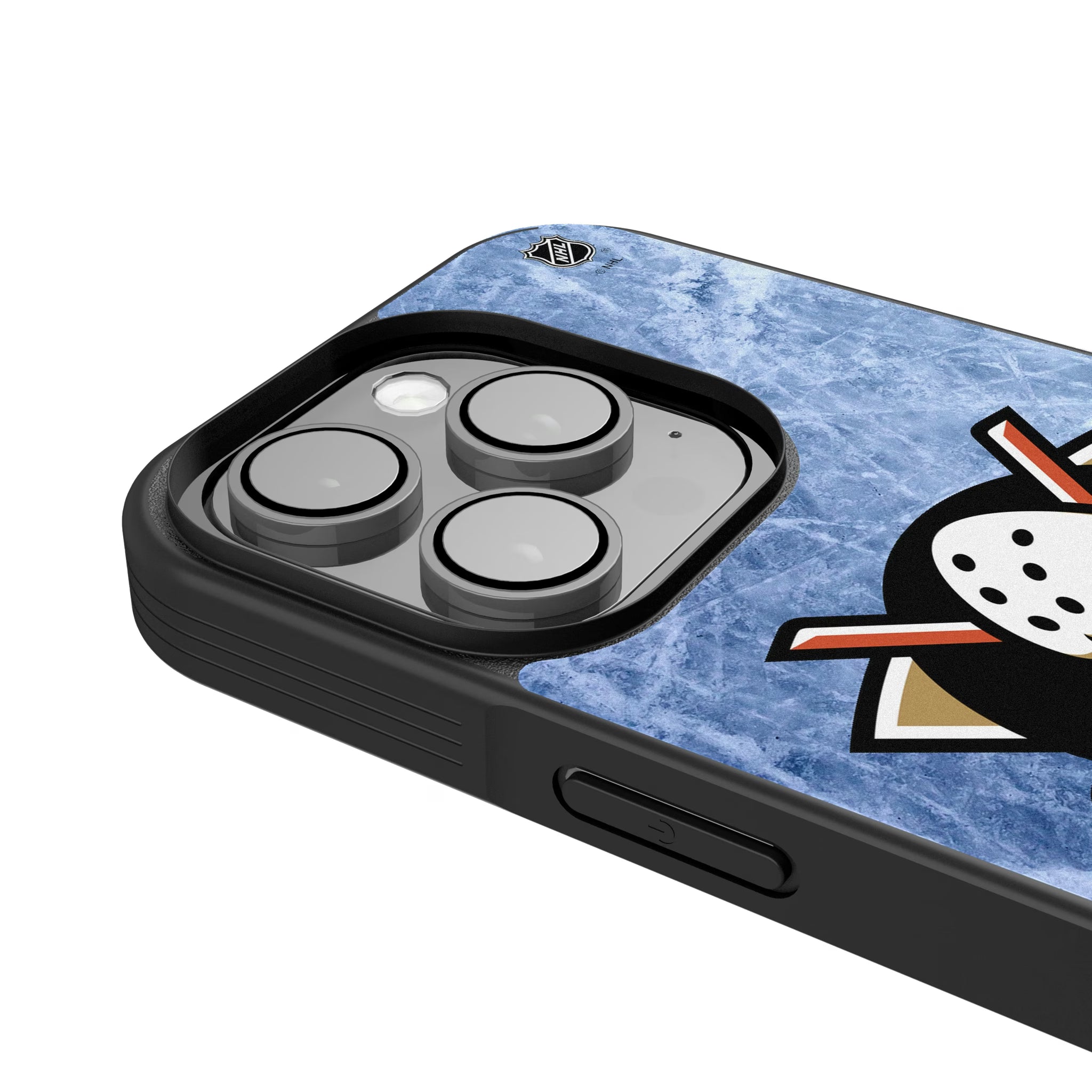 Anaheim Ducks Ice Wordmark iPhone Bump Phone Case for Apple iPhone - Detail