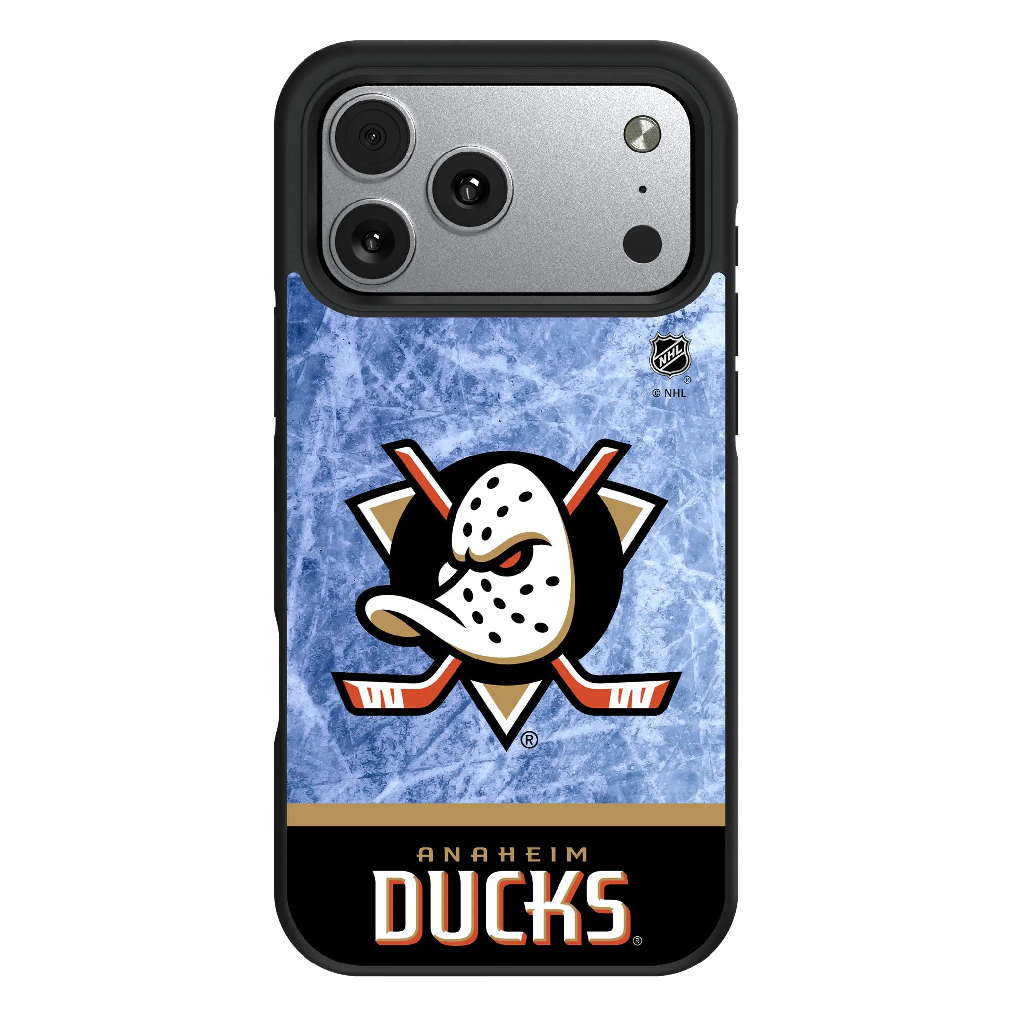 Anaheim Ducks Ice Wordmark iPhone Bump Phone Case for Apple iPhone#Device_iPhone 17 Pro Max