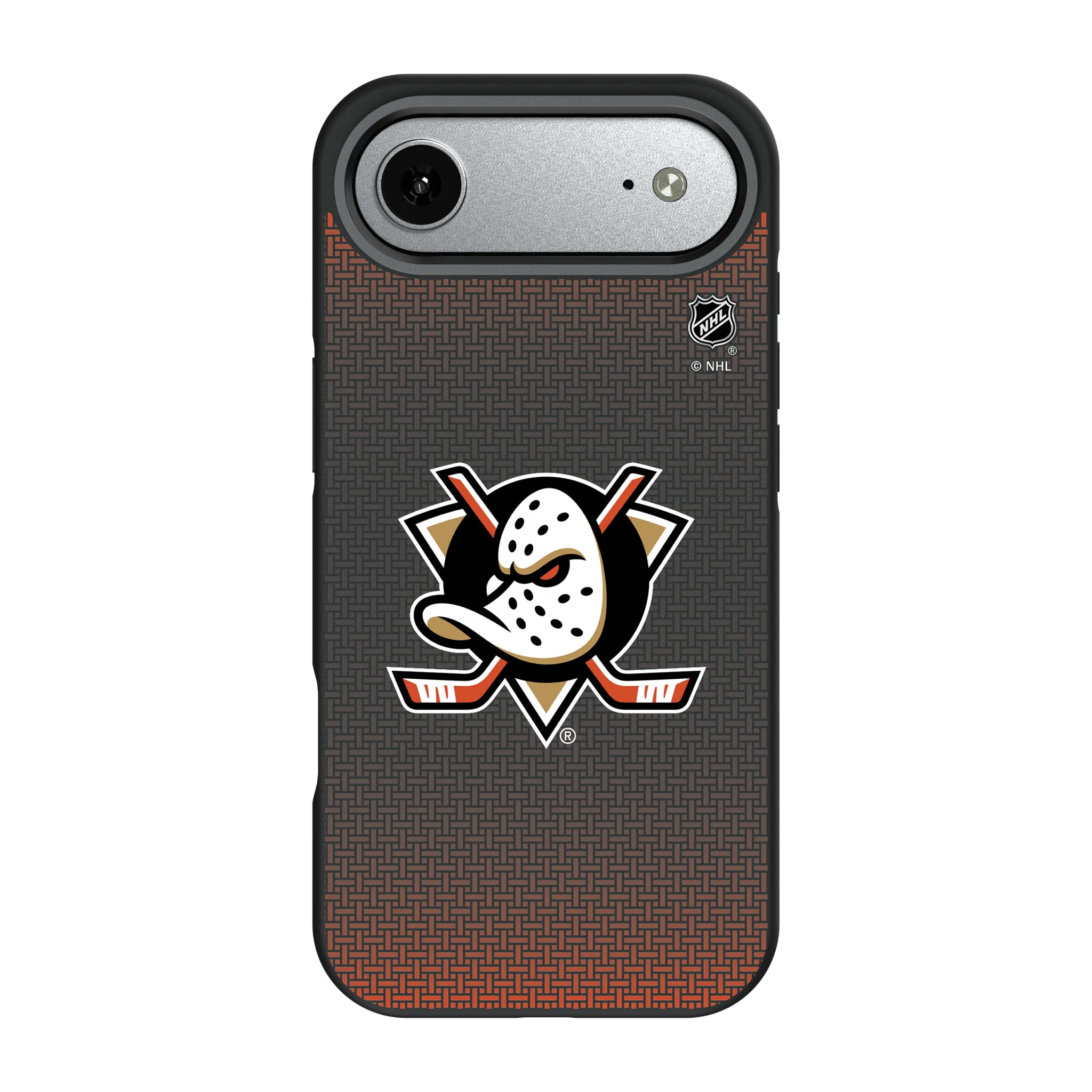 Anaheim Ducks Linen iPhone Bump Phone Case for Apple iPhone#Device_iPhone Air