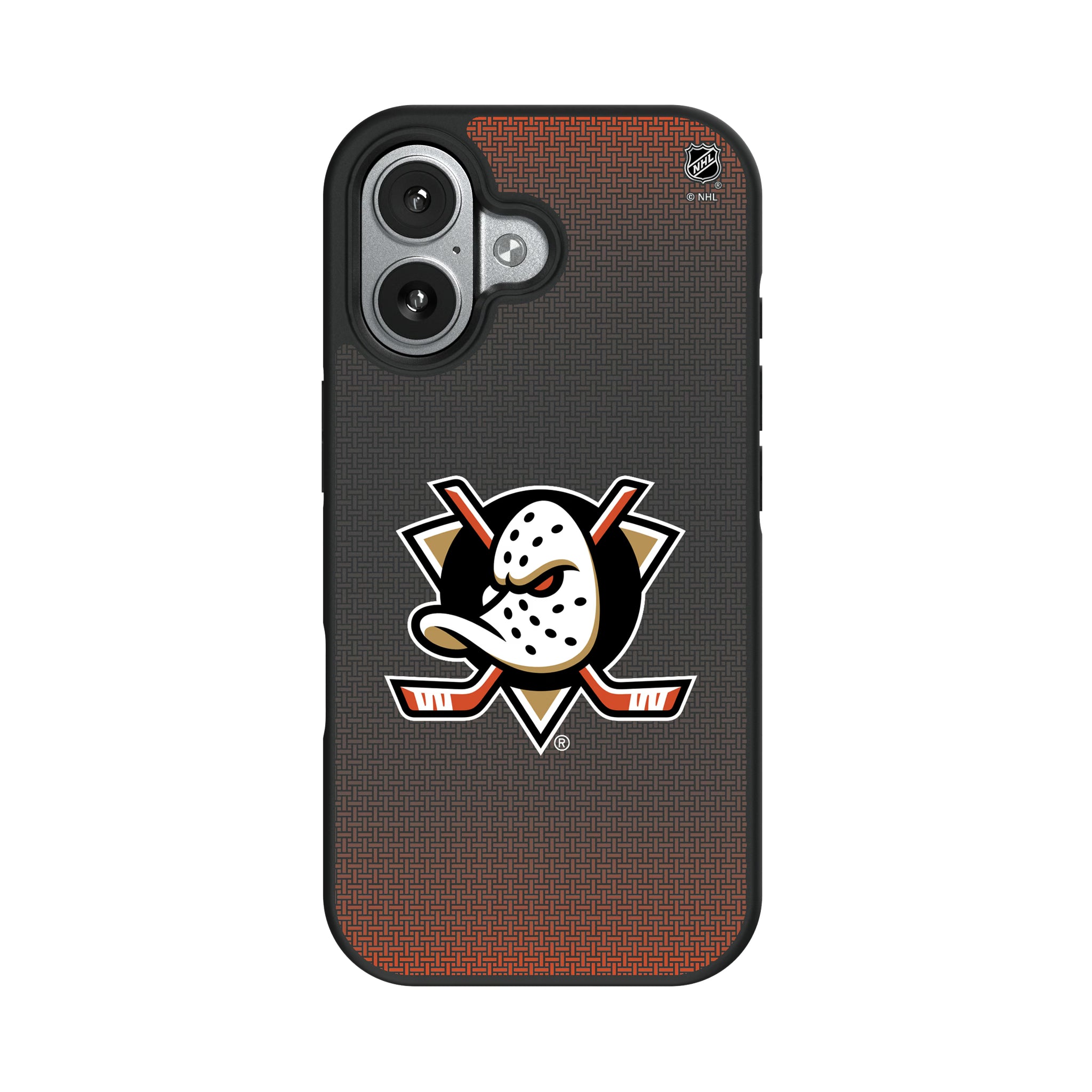 Anaheim Ducks Linen iPhone Bump Phone Case for Apple iPhone#Device_iPhone 17