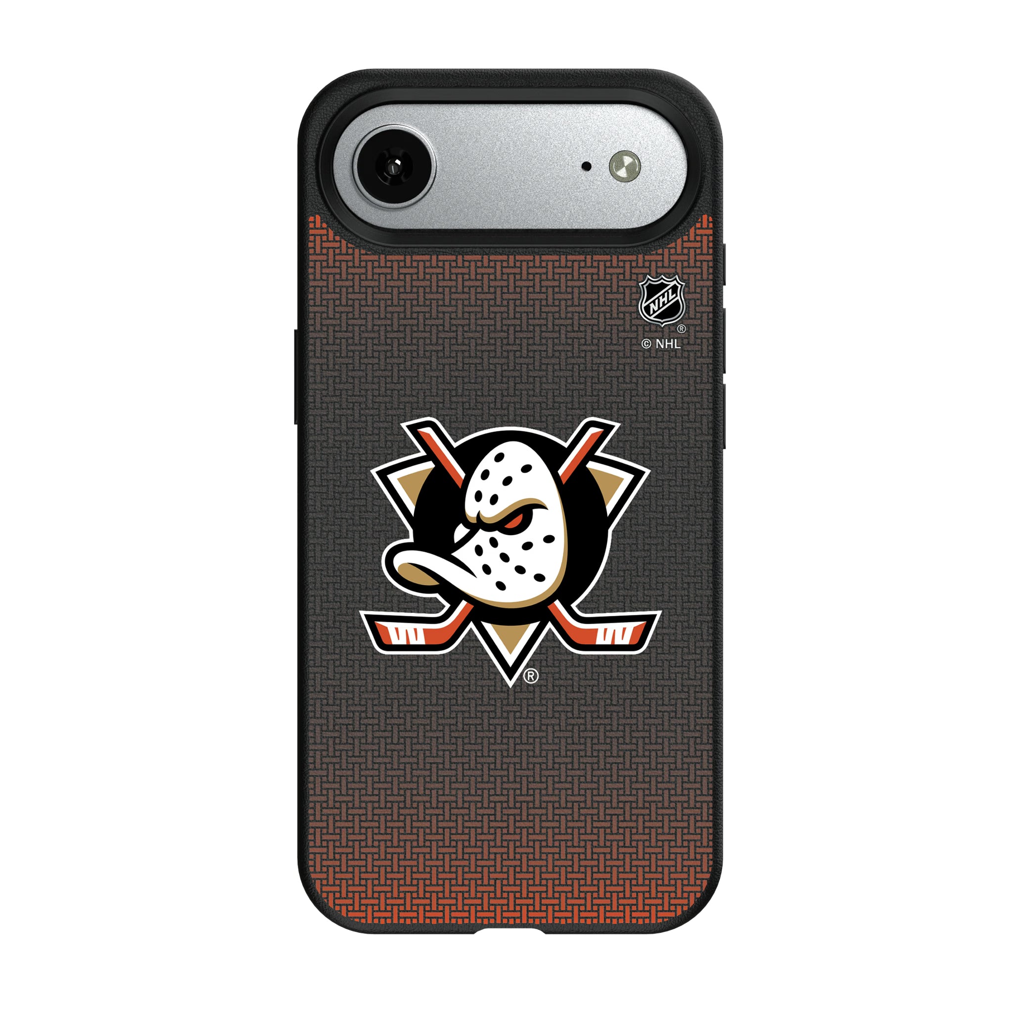 Anaheim Ducks Linen iPhone MagSafe Compatible Phone Case for Apple iPhone#Device_iPhone Air