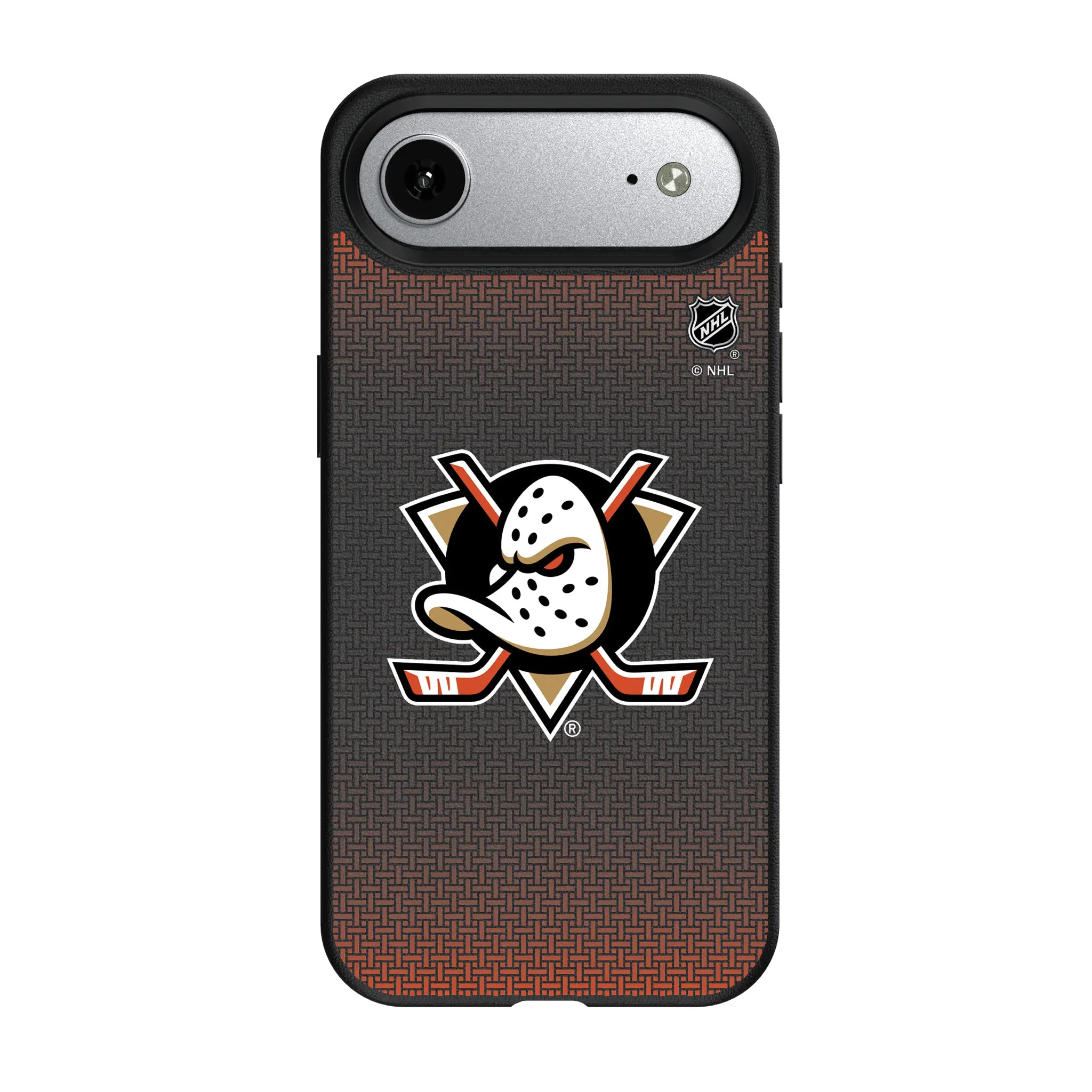 Anaheim Ducks Linen iPhone MagSafe Compatible Phone Case for Apple iPhone#Device_iPhone Air