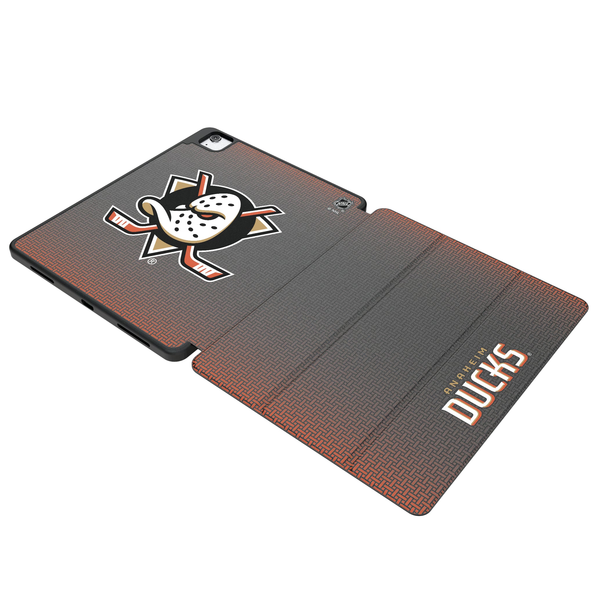 Anaheim Ducks Linen iPad Tablet Case for Apple iPad