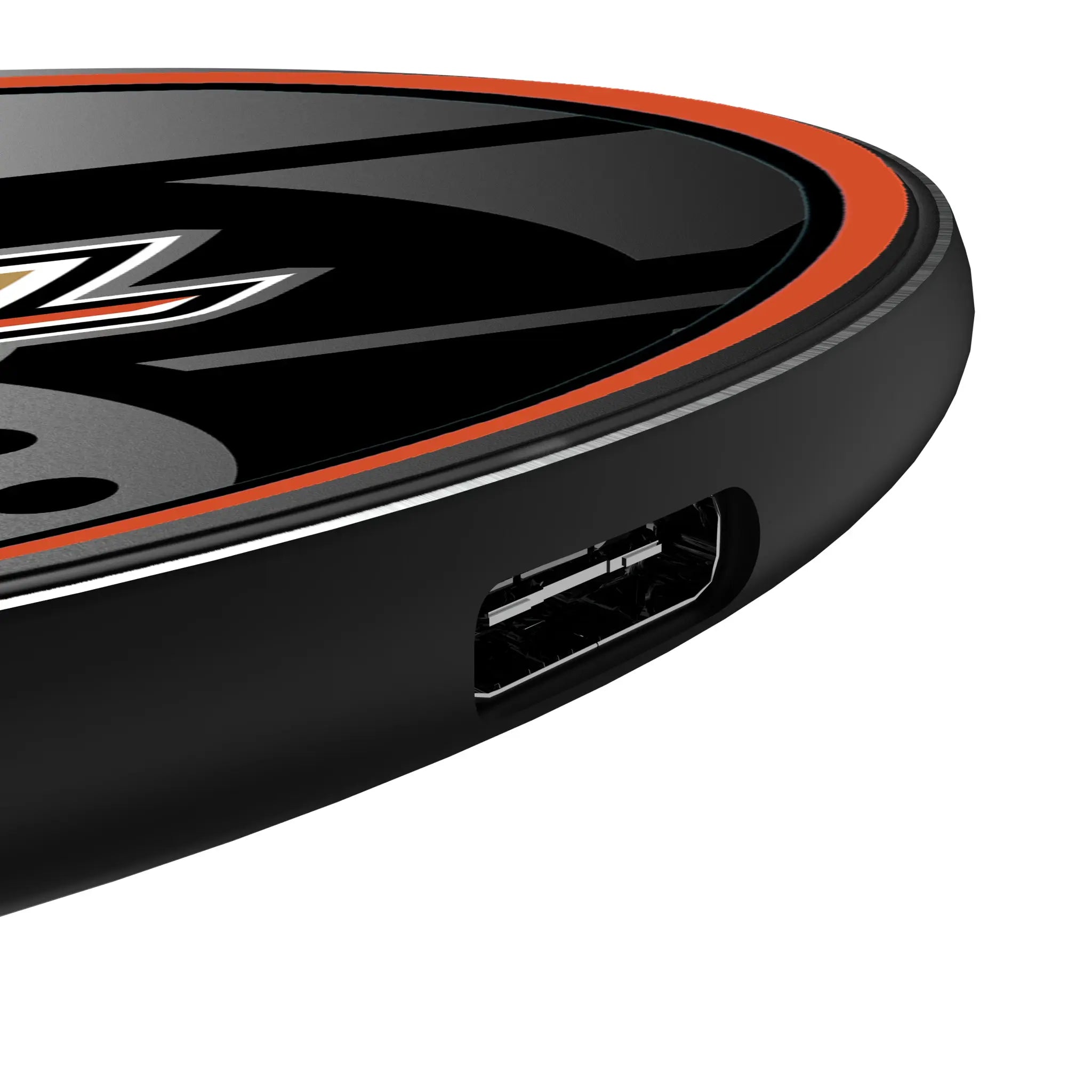 Anaheim Ducks Monocolor Tilt 15-Watt Wireless Charger - Detail