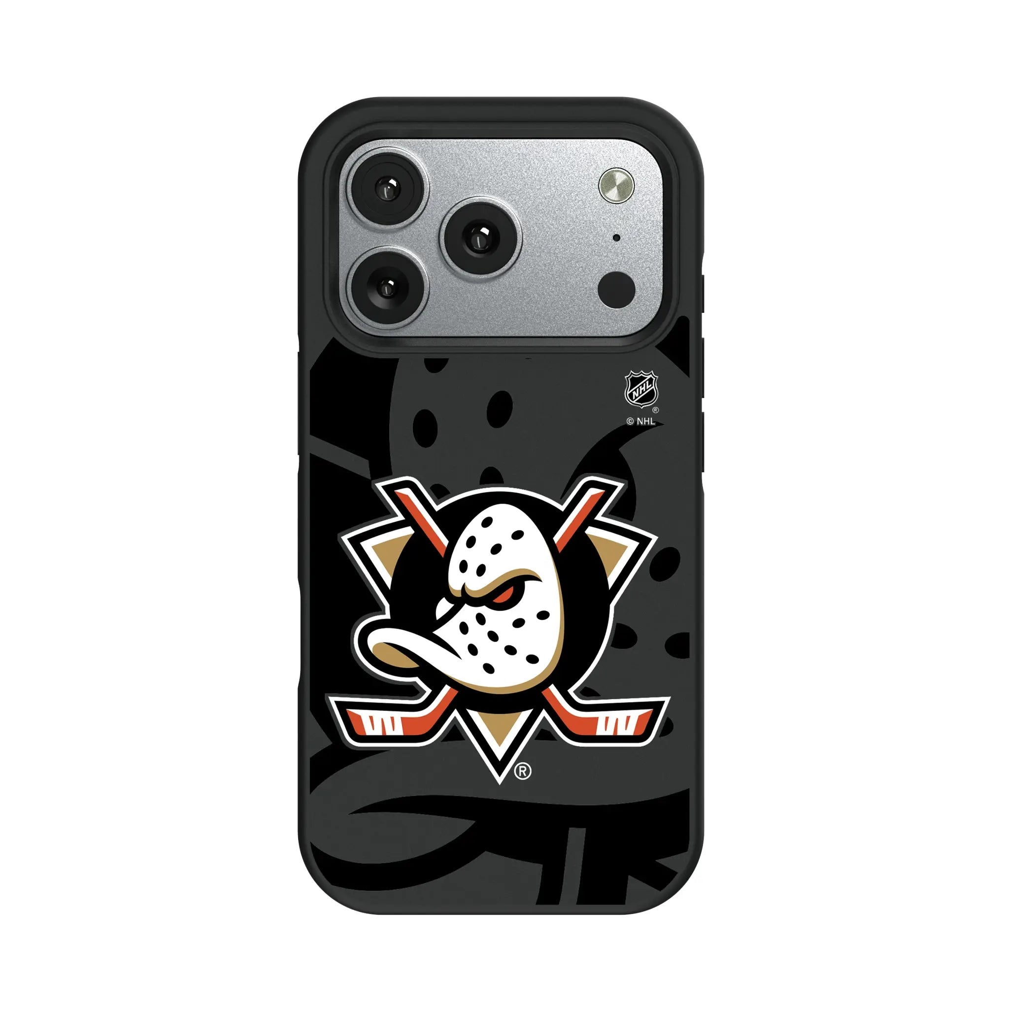 Anaheim Ducks Monocolor Tilt iPhone Bump Phone Case for Apple iPhone#Device_iPhone 17 Pro