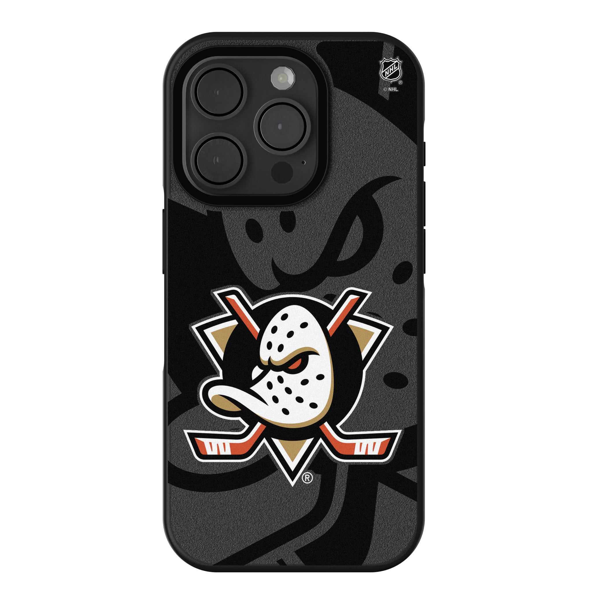 Anaheim Ducks Monocolor Tilt iPhone Bump Phone Case for Apple iPhone