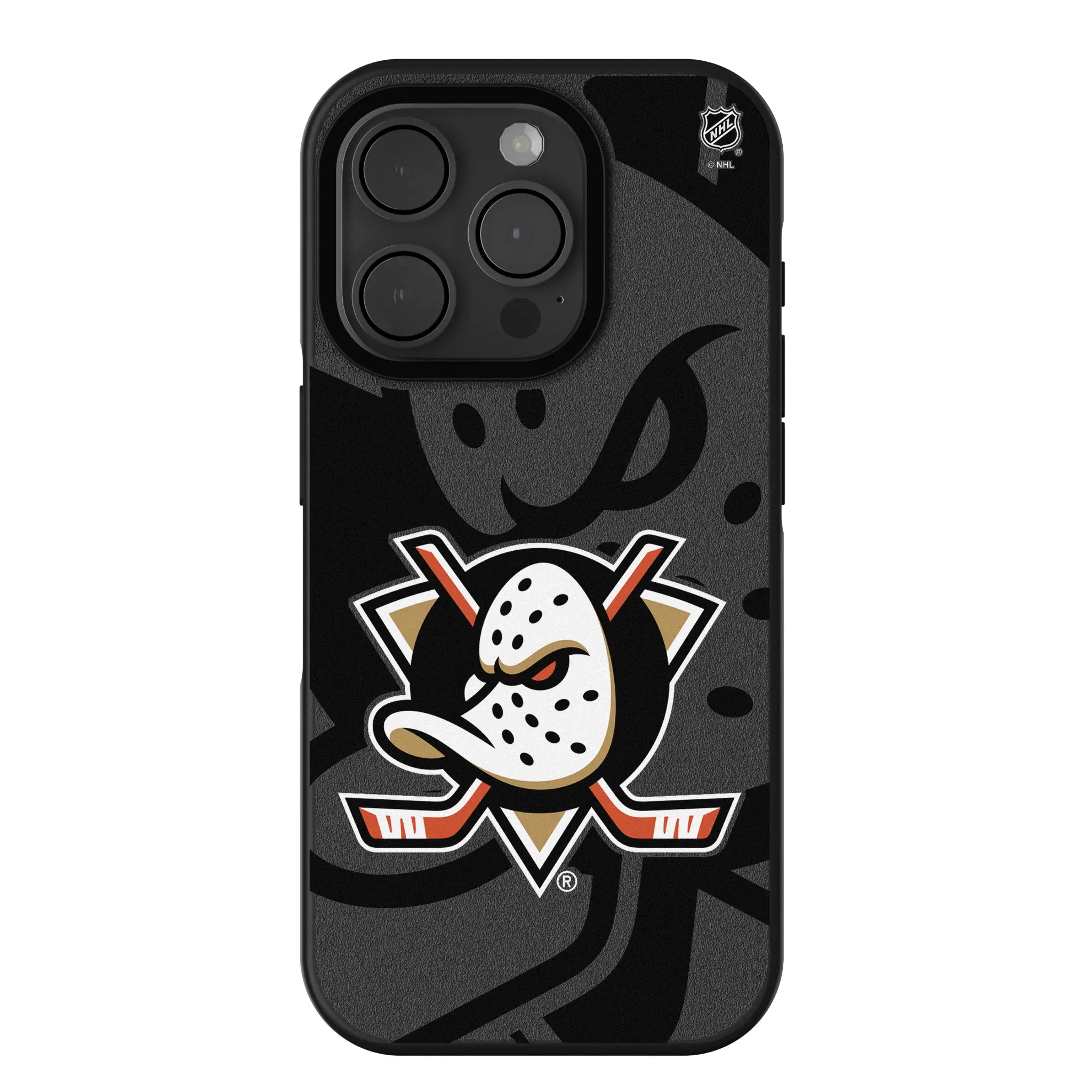 Anaheim Ducks Monocolor Tilt iPhone Bump Phone Case for Apple iPhone