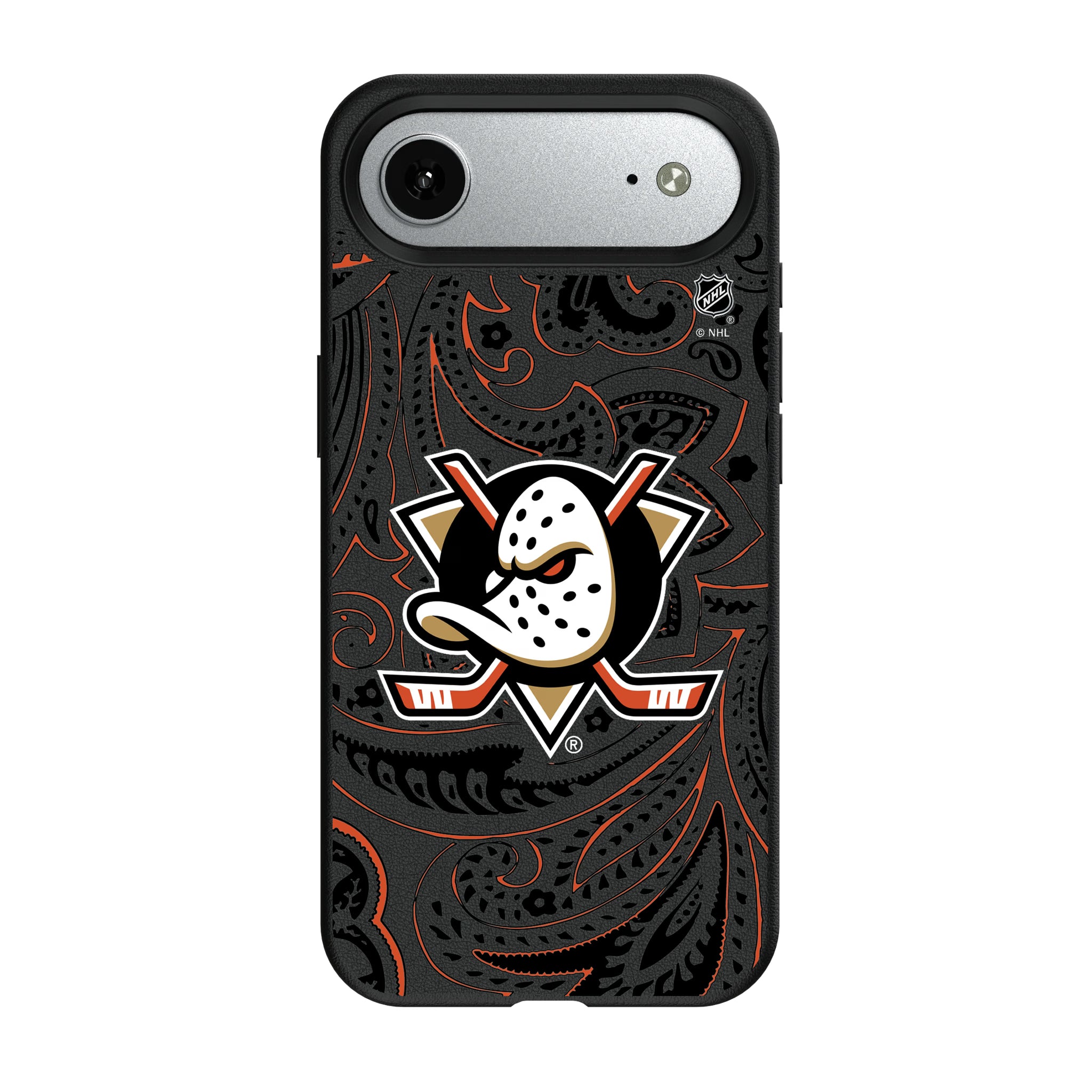 Anaheim Ducks Paisley iPhone MagSafe Compatible Phone Case for Apple iPhone#Device_iPhone Air