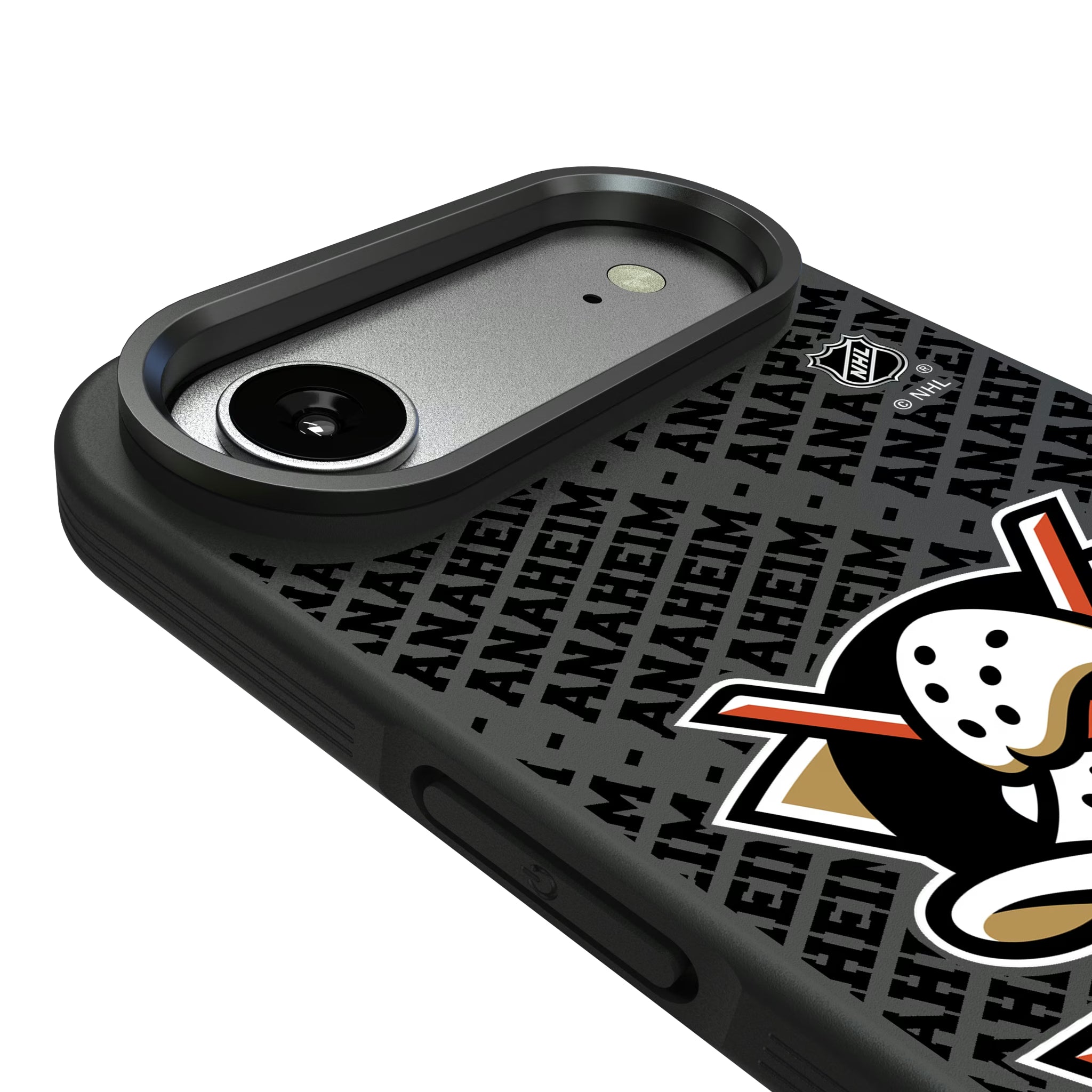 Anaheim Ducks Personalized EndZone Plus iPhone Bump Phone Case for Apple iPhone - Detail#Device_iPhone Air
