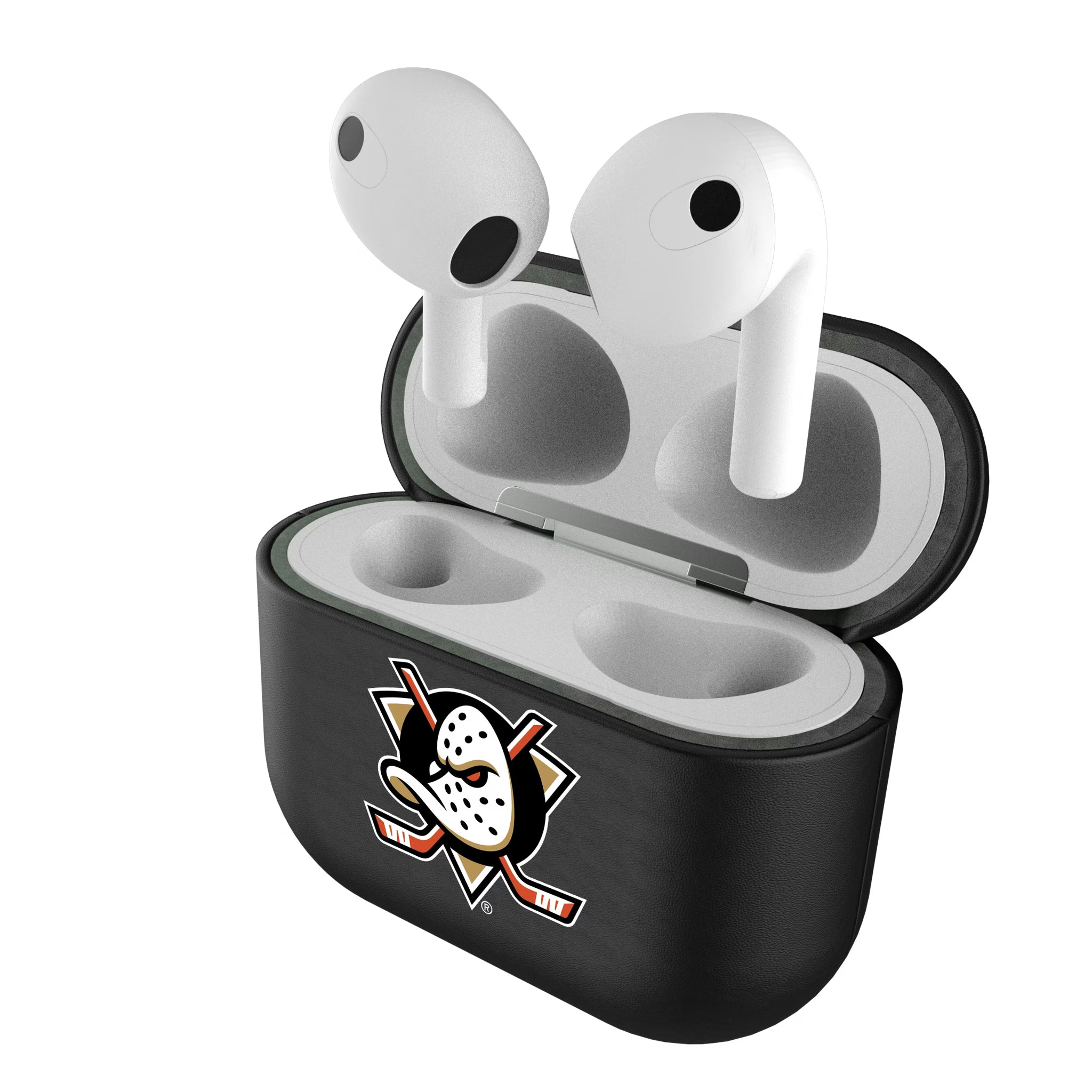 Anaheim Ducks Personalized Insignia AirPods AirPod Case Cover#Device_AirPods 3rd Gen
