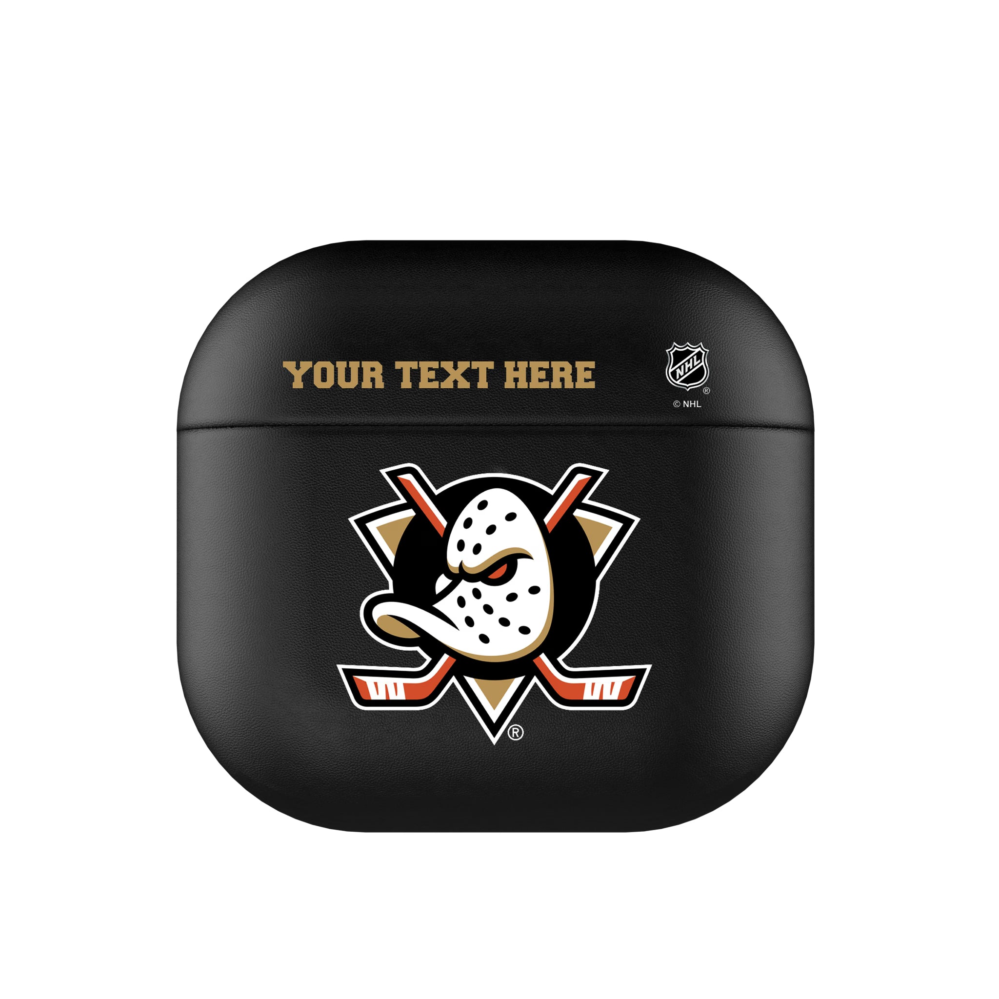 Anaheim Ducks Personalized Insignia AirPods AirPod Case Cover#Device_AirPods 4