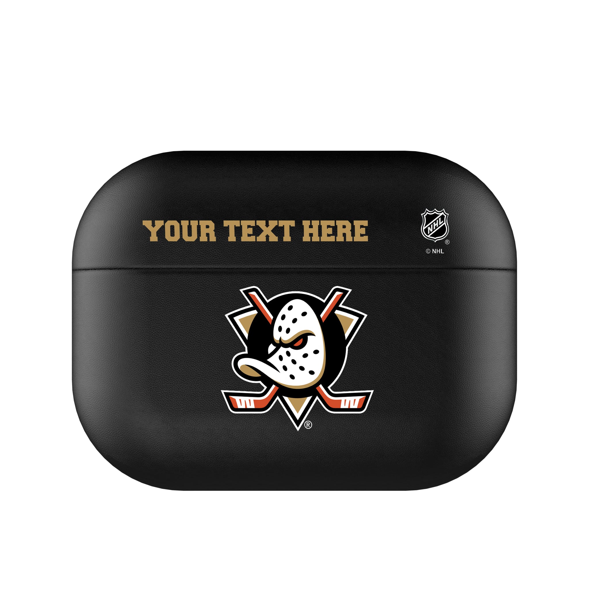 Anaheim Ducks Personalized Insignia AirPods AirPod Case Cover#Device_AirPods Pro 1st Gen