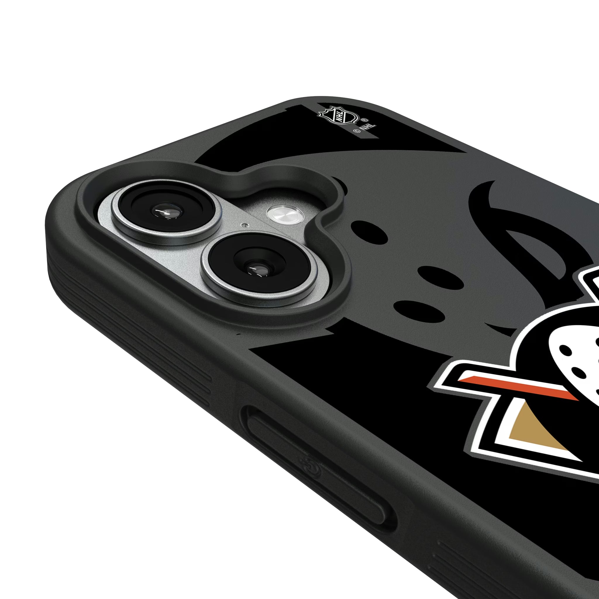 Anaheim Ducks Personalized Tilt iPhone Bump Phone Case for Apple iPhone - Detail#Device_iPhone 17