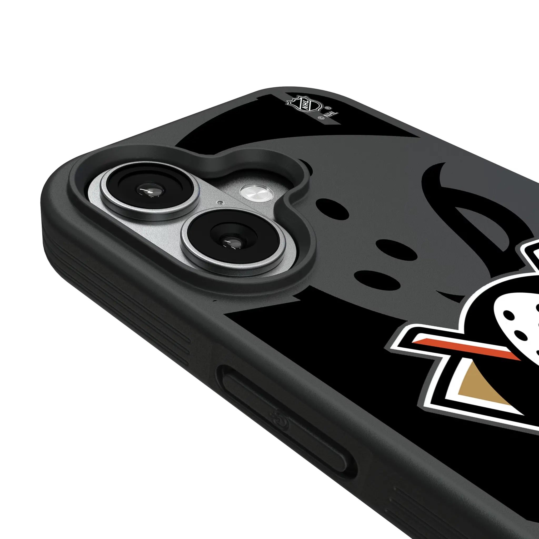 Anaheim Ducks Personalized Tilt iPhone Bump Phone Case for Apple iPhone - Detail#Device_iPhone 17