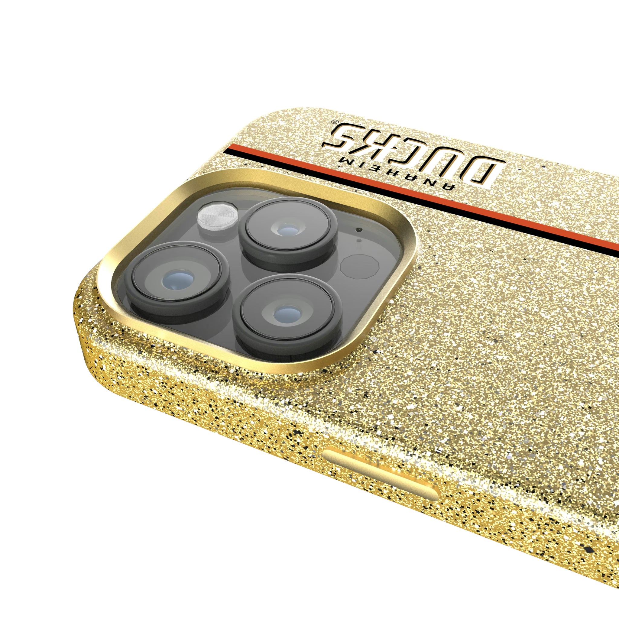 Anaheim Ducks Sidebar iPhone Bling Phone Case for Apple iPhone - Detail
