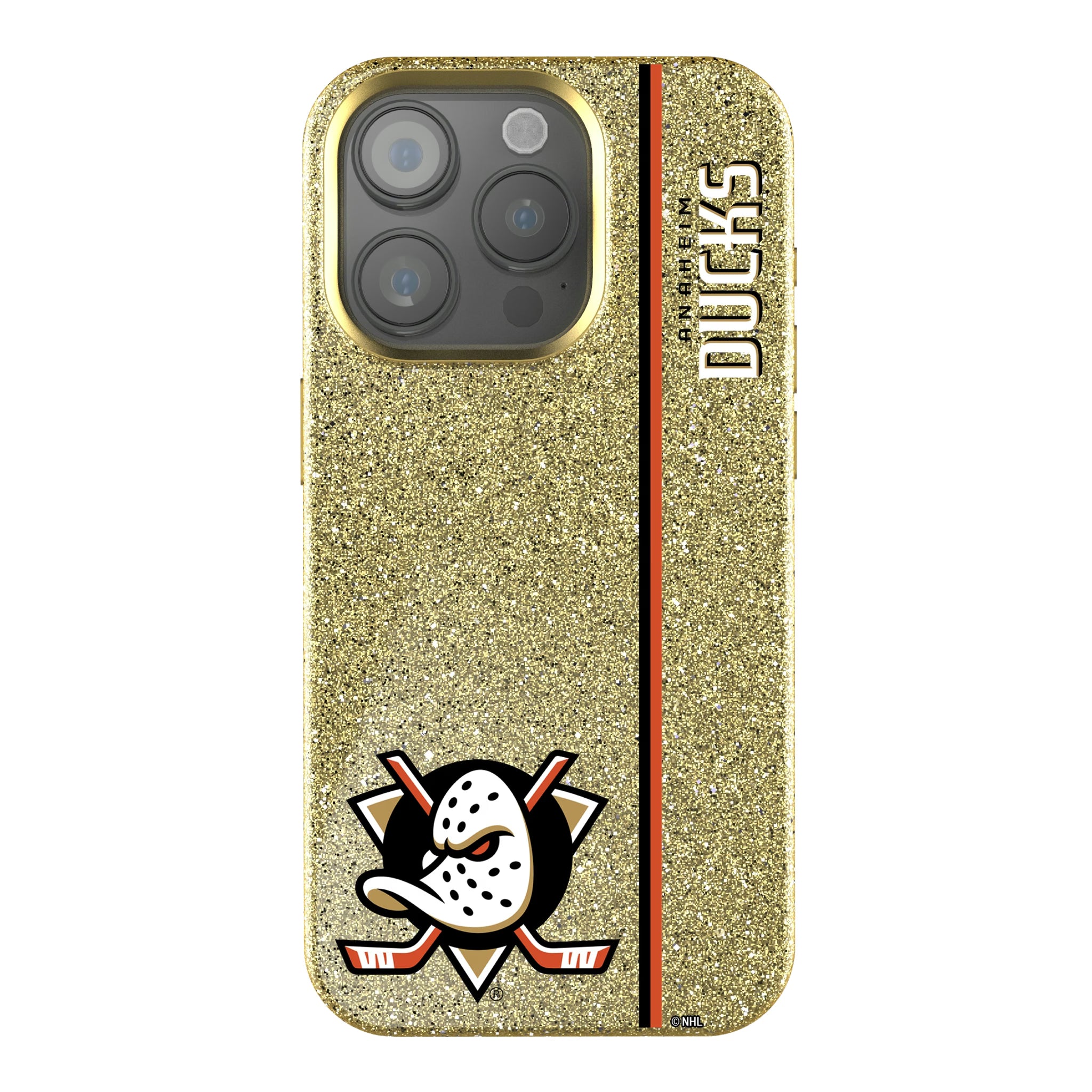 Anaheim Ducks Sidebar iPhone Bling Phone Case for Apple iPhone