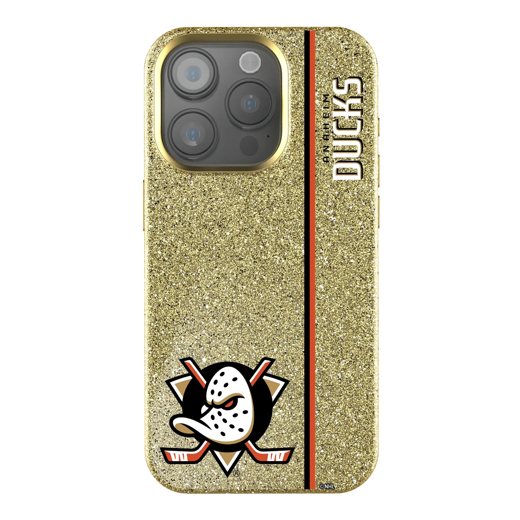 Anaheim Ducks Sidebar iPhone Bling Phone Case for Apple iPhone