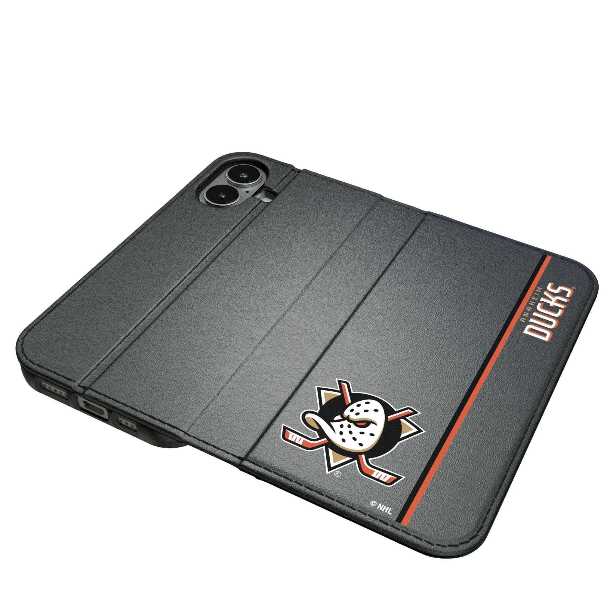 Anaheim Ducks Sidebar iPhone Folio Phone Case for Apple iPhone#Device_iPhone 17