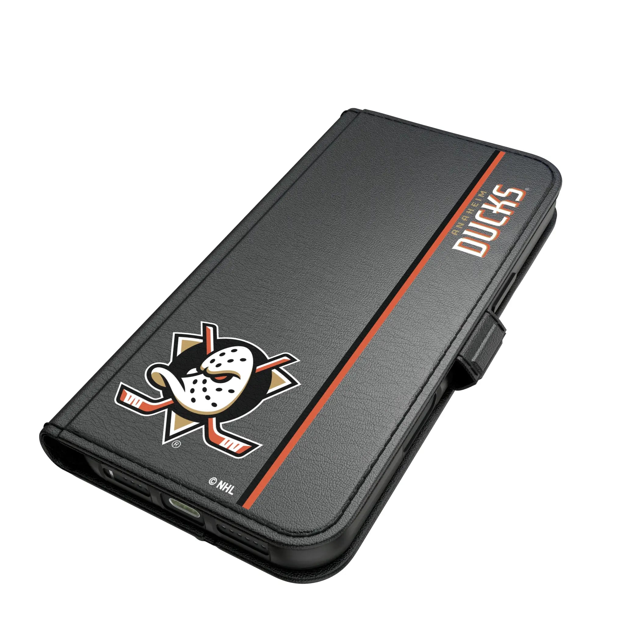 Anaheim Ducks Sidebar iPhone Folio Phone Case for Apple iPhone#Device_iPhone 17 Pro Max