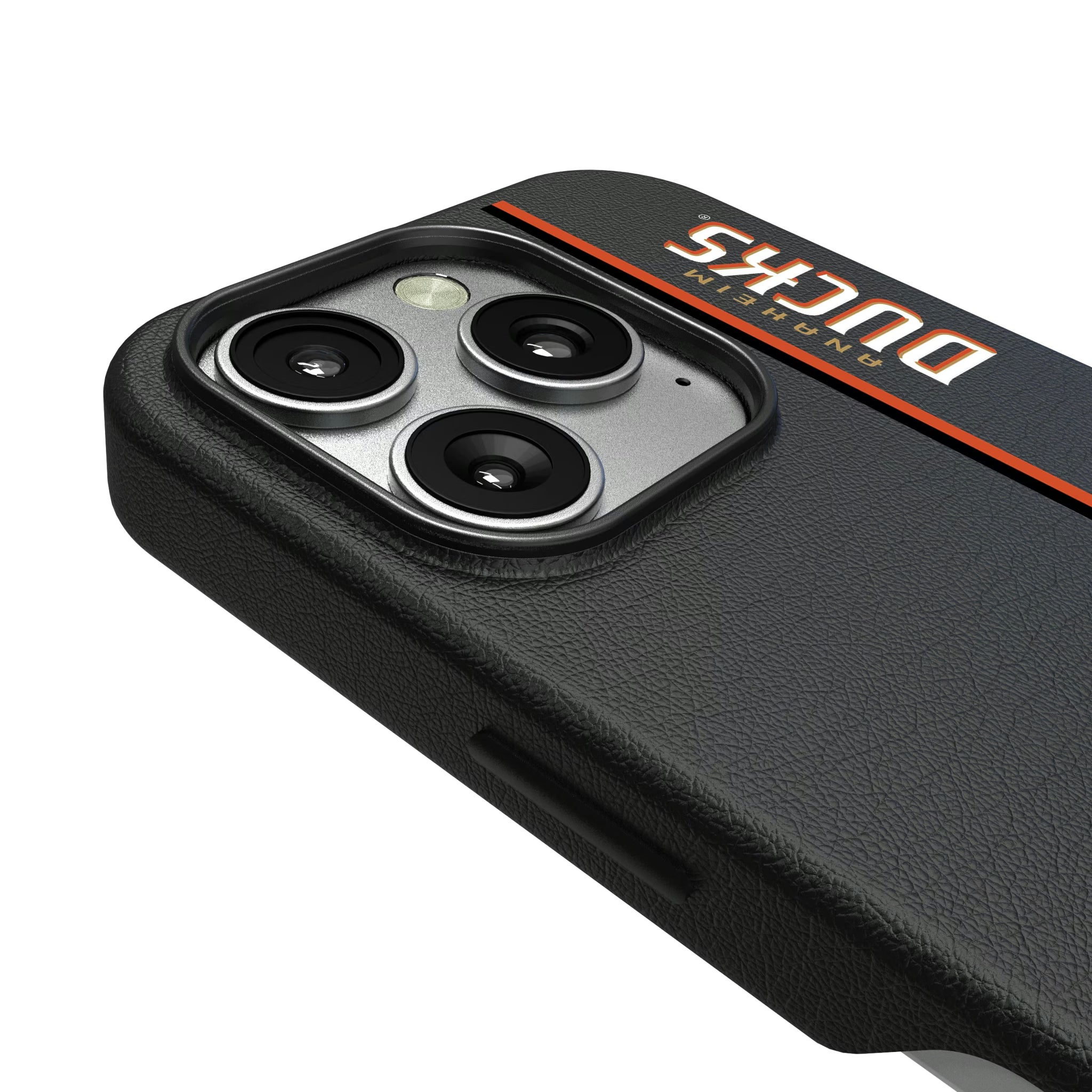 Anaheim Ducks Sidebar iPhone MagSafe Compatible Phone Case for Apple iPhone - Detail