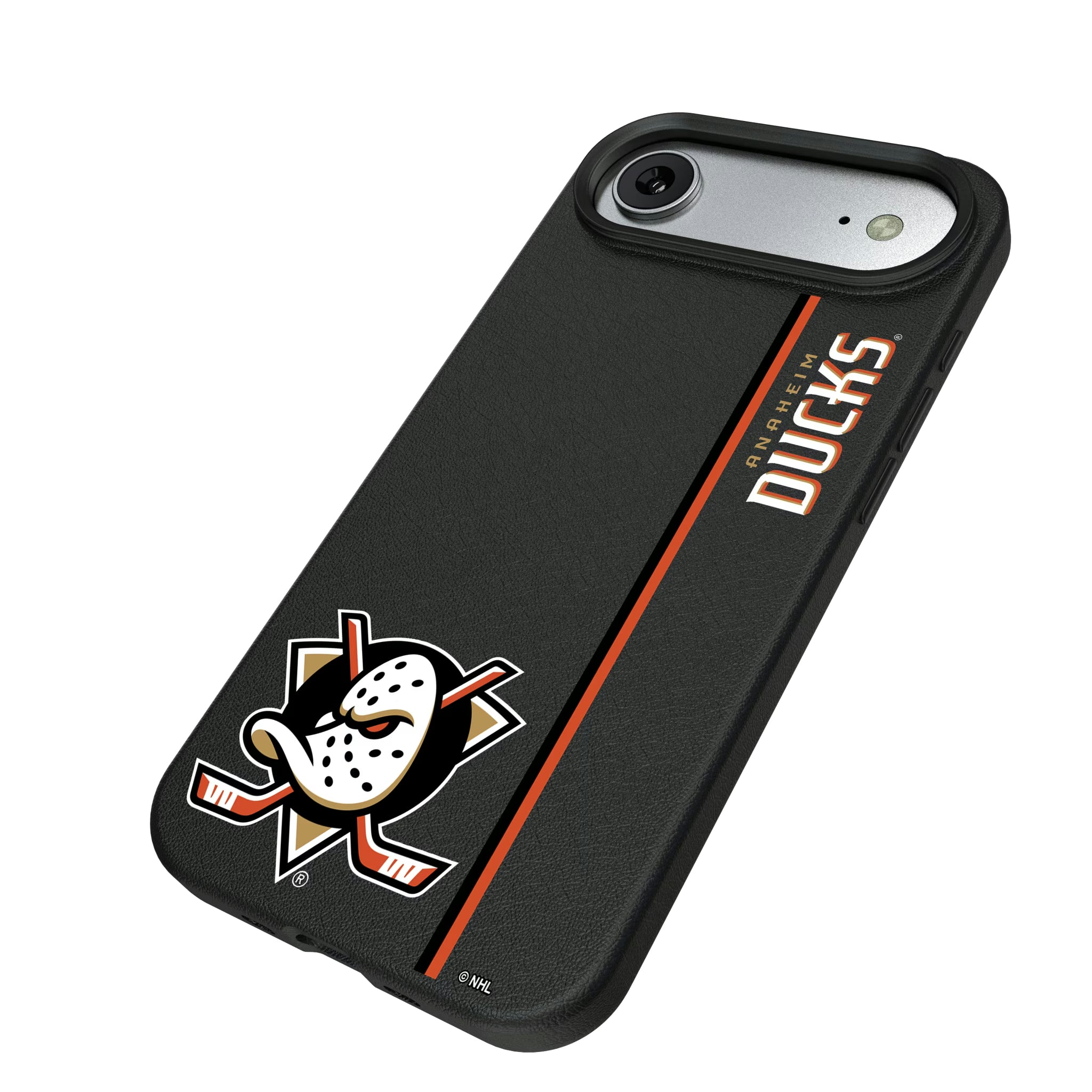 Anaheim Ducks Sidebar iPhone MagSafe Compatible Phone Case for Apple iPhone - Isometric View#Device_iPhone Air