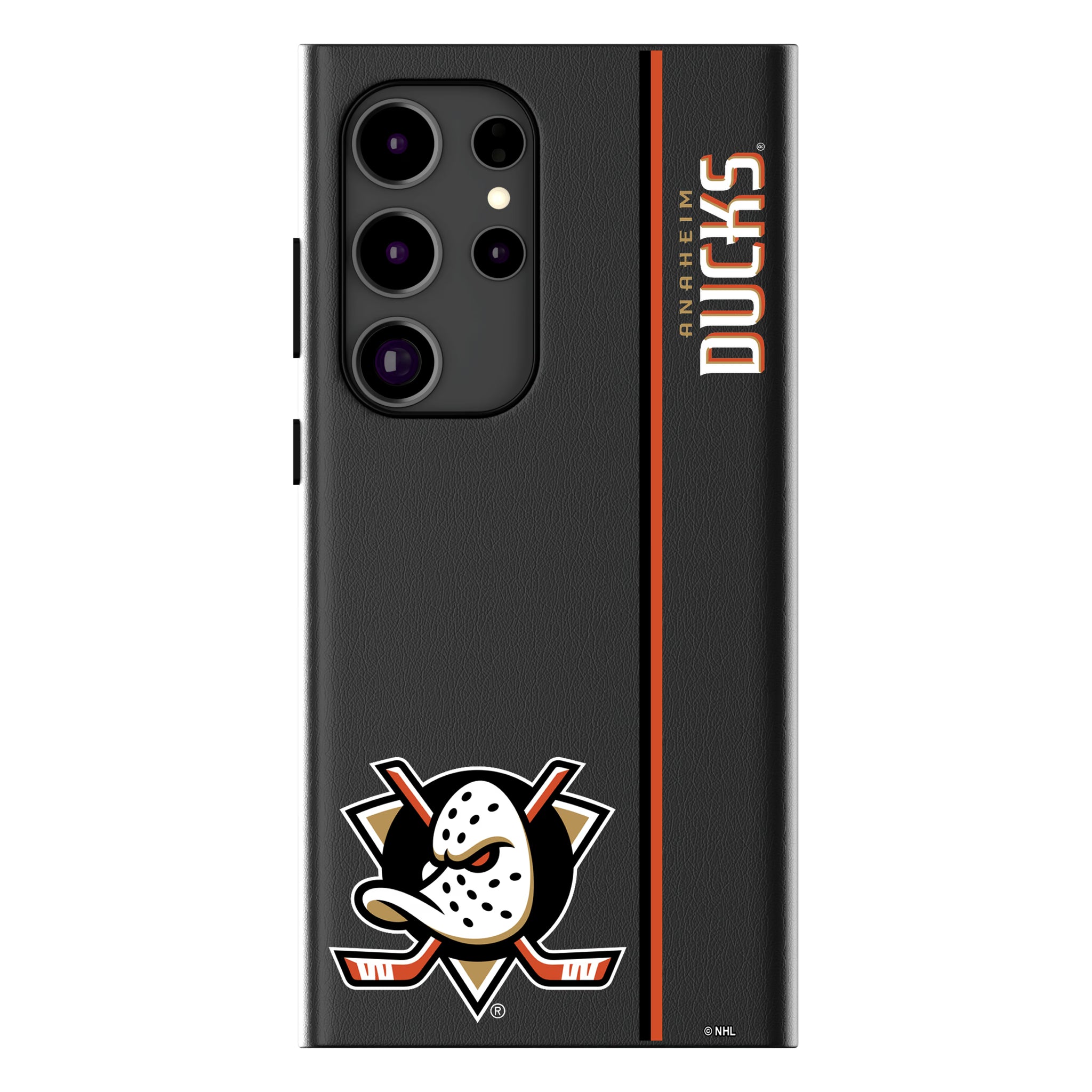 Anaheim Ducks Sidebar Galaxy MagSafe Compatible Phone Case for Samsung Galaxy