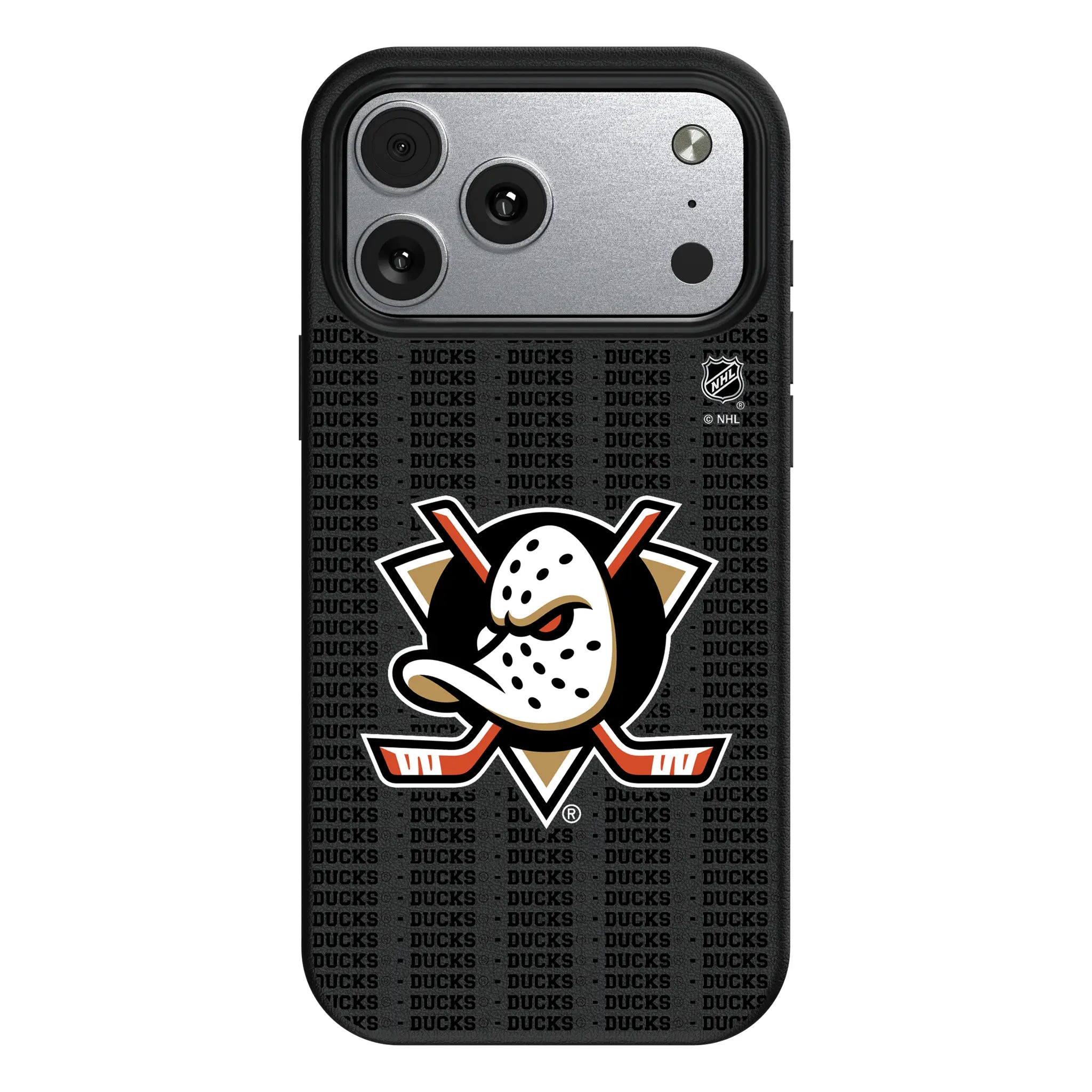 Anaheim Ducks Text Backdrop iPhone MagSafe Compatible Phone Case for Apple iPhone#Device_iPhone 17 Pro Max