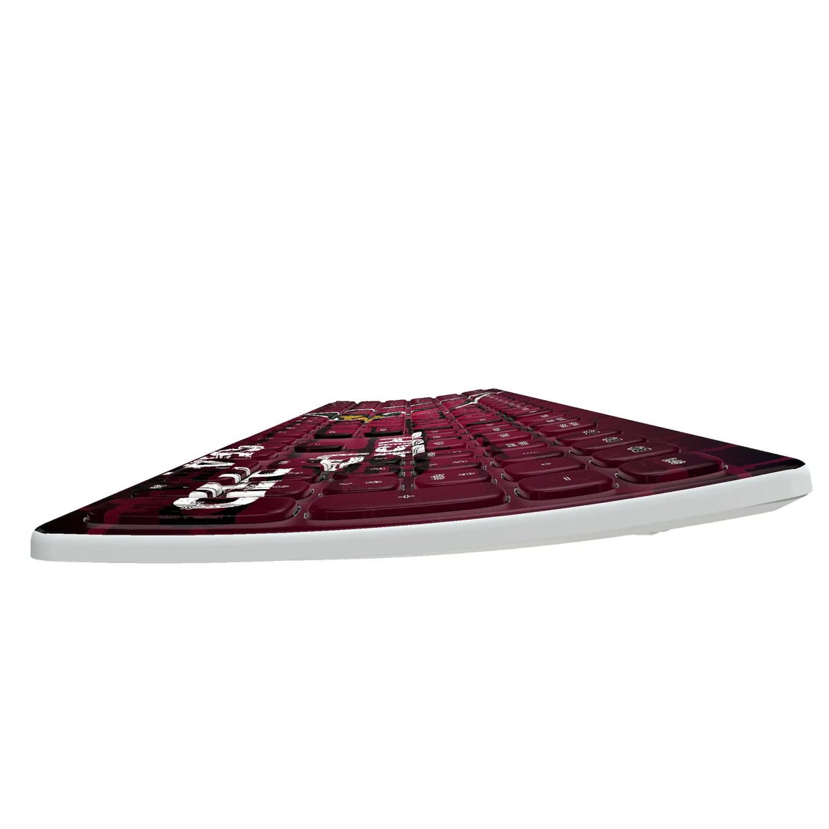 Arizona Cardinals Brick KKB605 Curved Wireless Keyboard