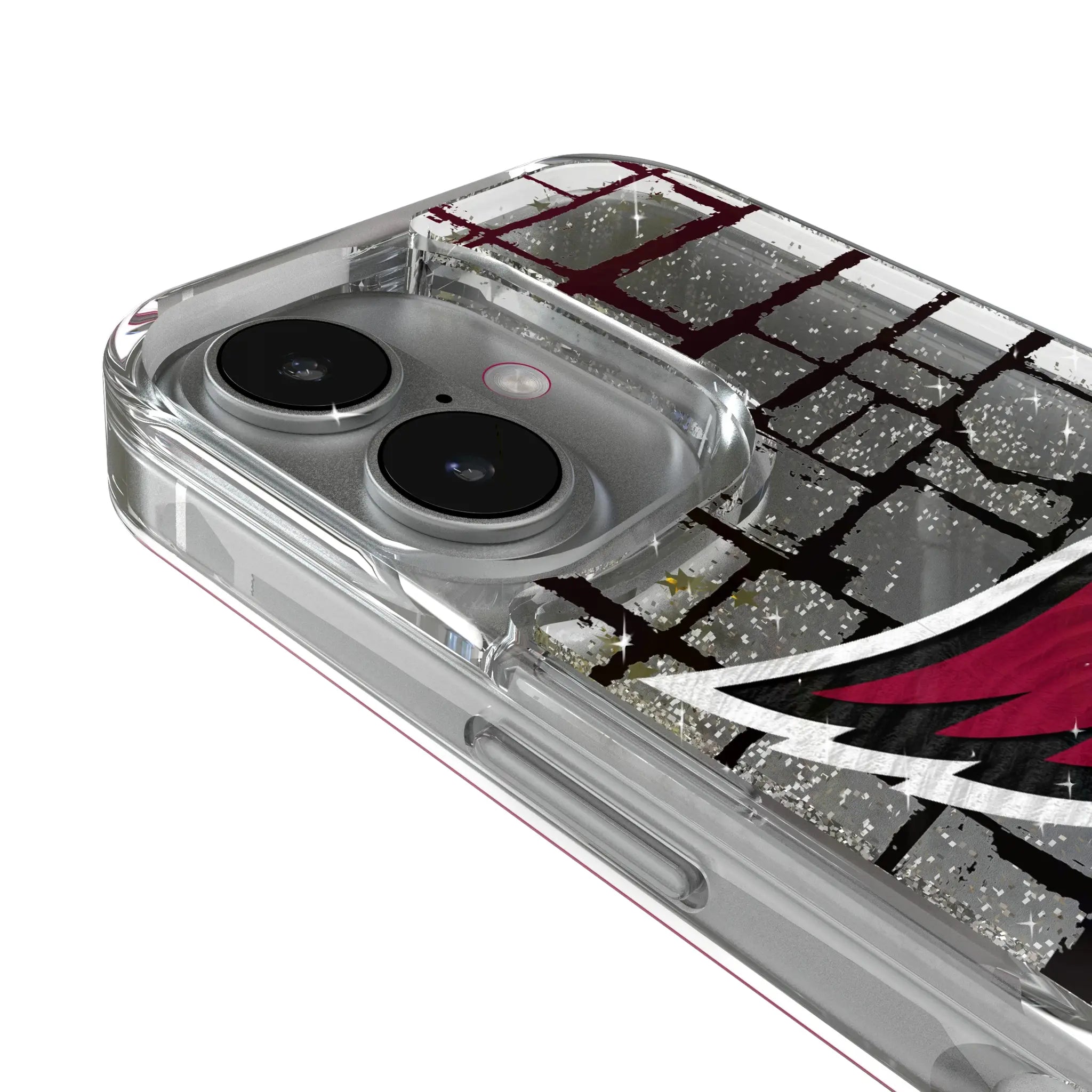 Arizona Cardinals Brick iPhone Glitter Phone Case for Apple iPhone - Detail