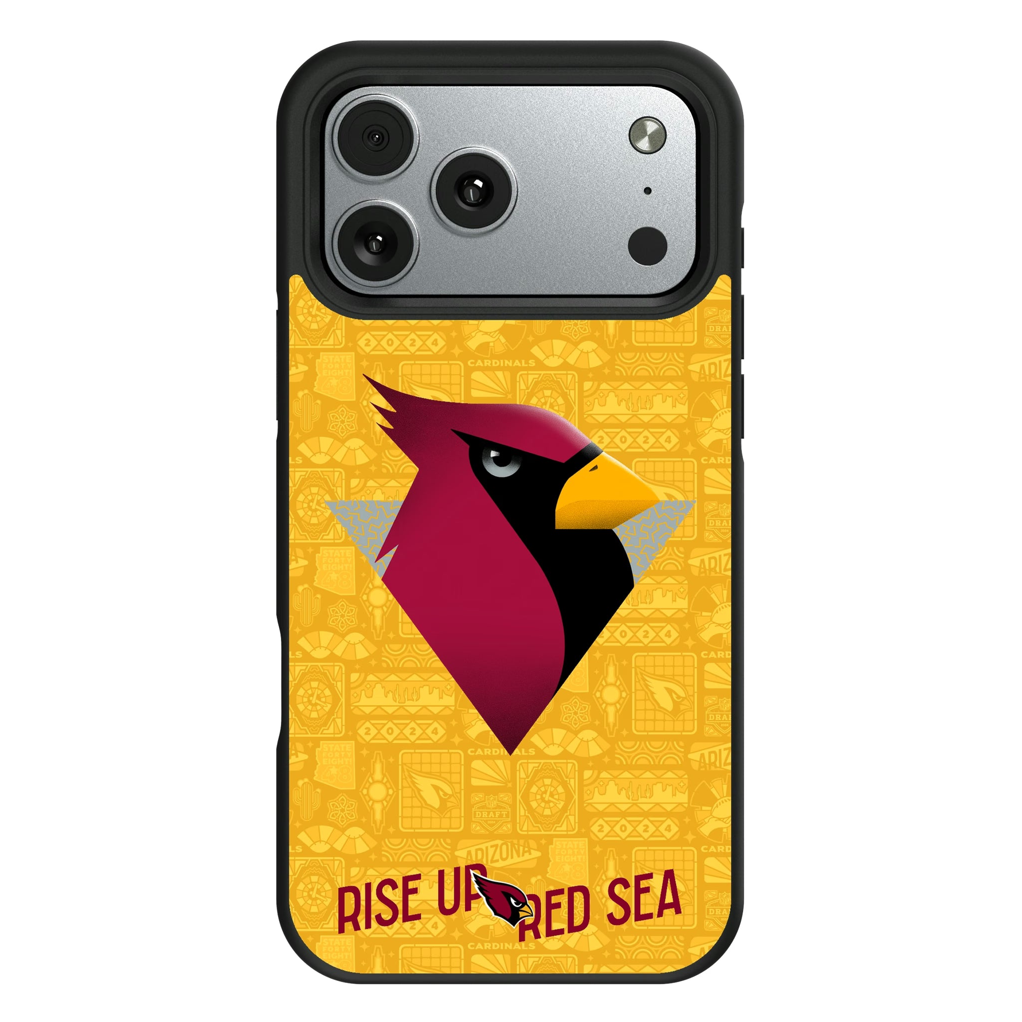 Arizona Cardinals Deco iPhone Bump Phone Case for Apple iPhone#Device_iPhone 17 Pro Max