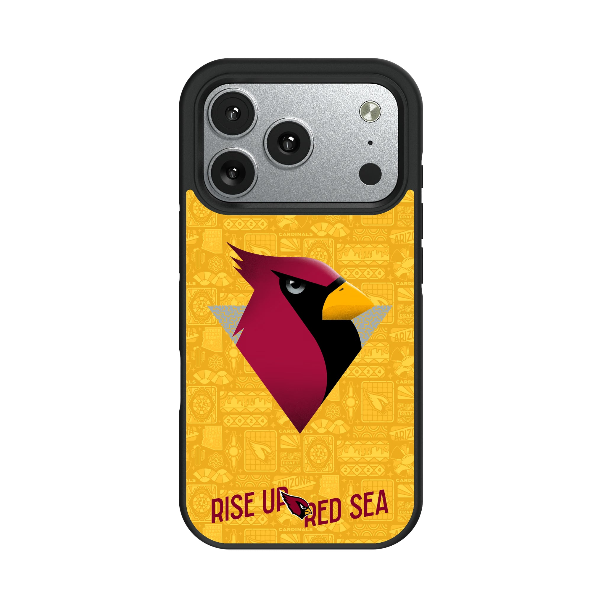 Arizona Cardinals Deco iPhone Bump Phone Case for Apple iPhone#Device_iPhone 17 Pro