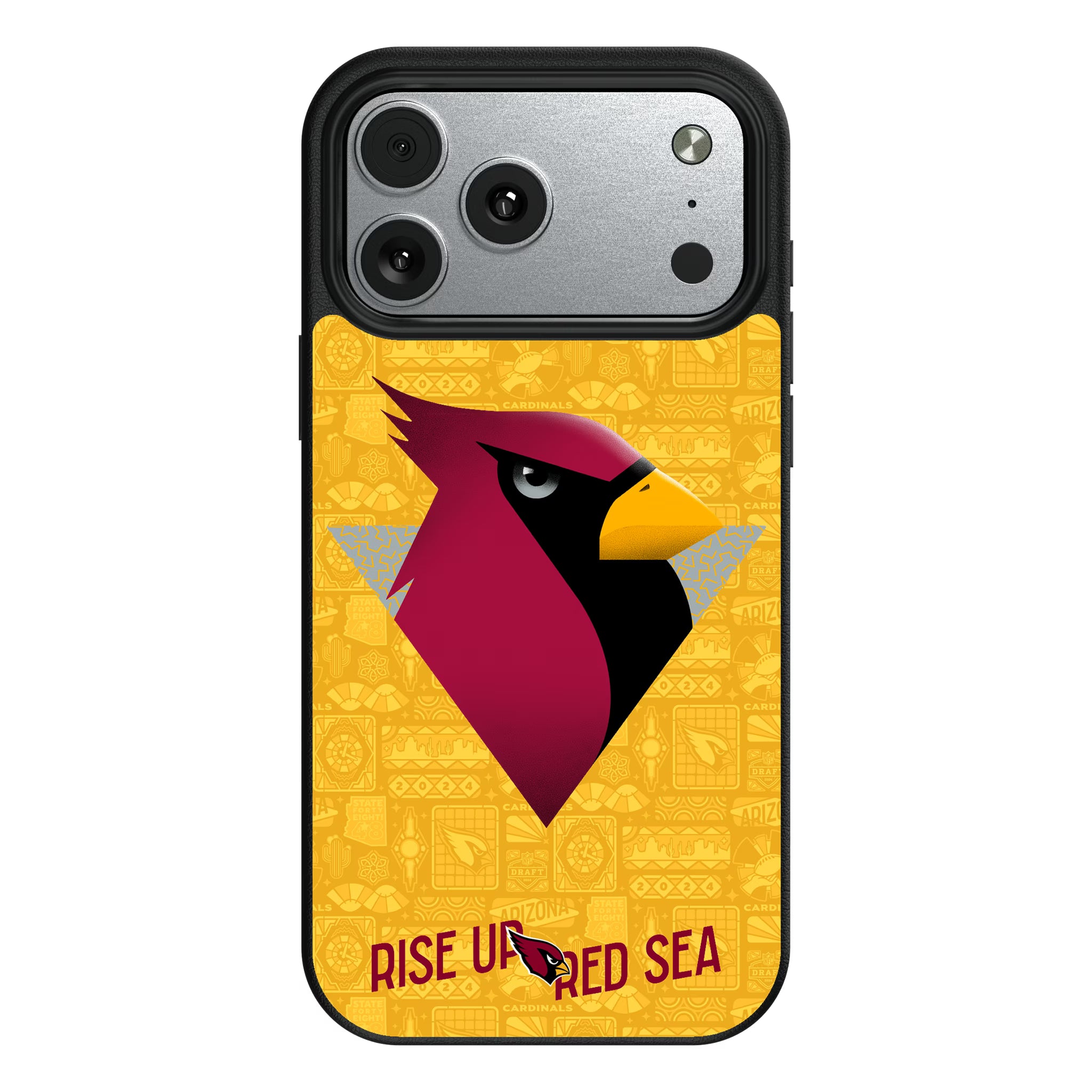 Arizona Cardinals Deco iPhone MagSafe Compatible Phone Case for Apple iPhone#Device_iPhone 17 Pro Max