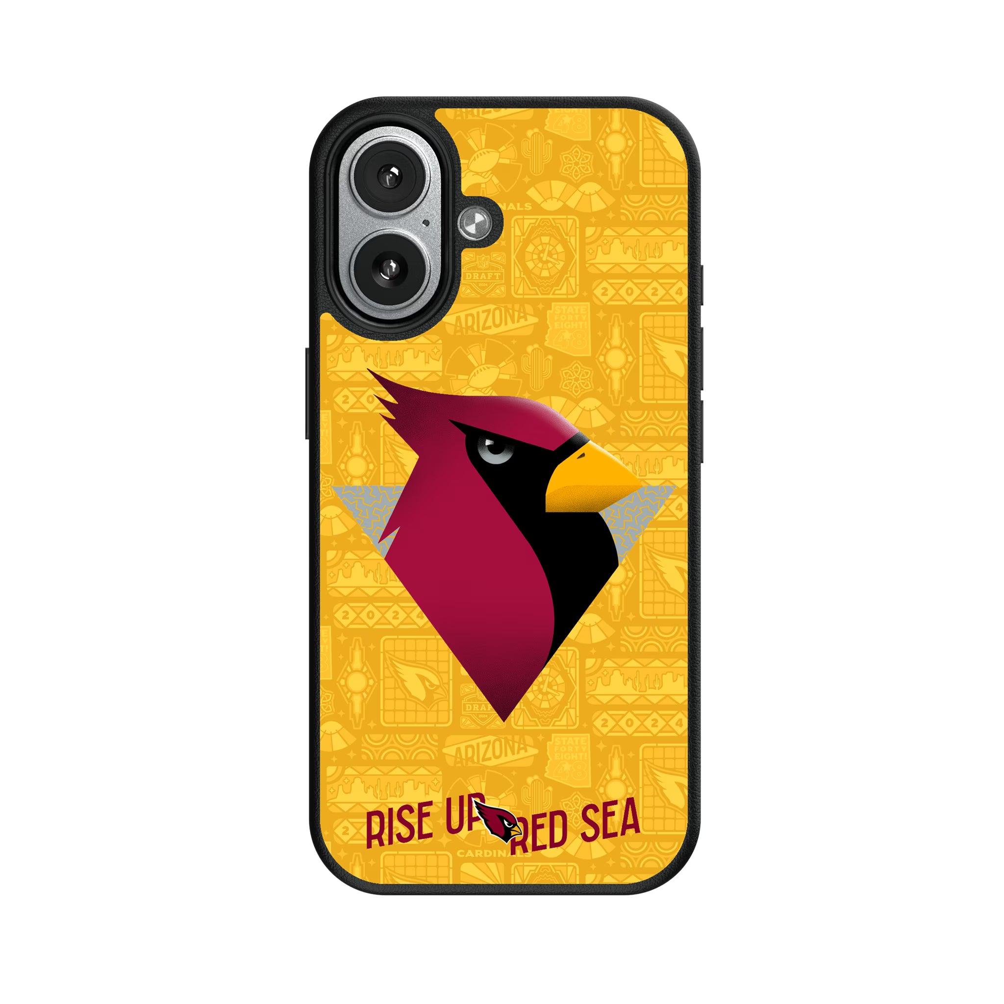 Arizona Cardinals Deco iPhone MagSafe Compatible Phone Case for Apple iPhone#Device_iPhone 17