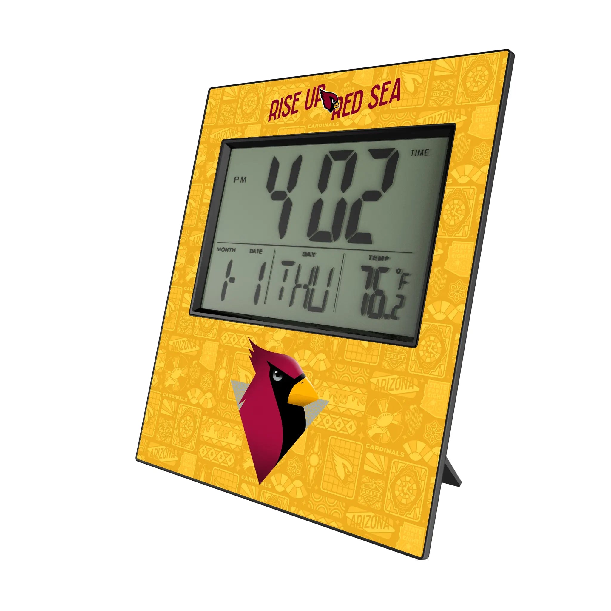 Arizona Cardinals Deco Wall Clock
