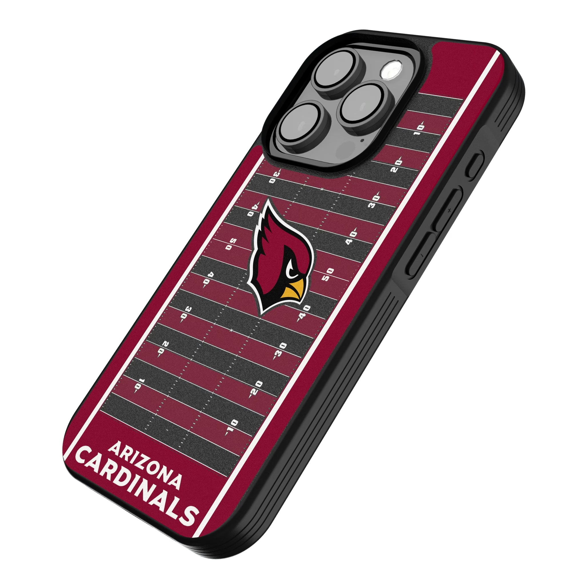 Arizona Cardinals Field iPhone Bump Phone Case for Apple iPhone - Isometric View