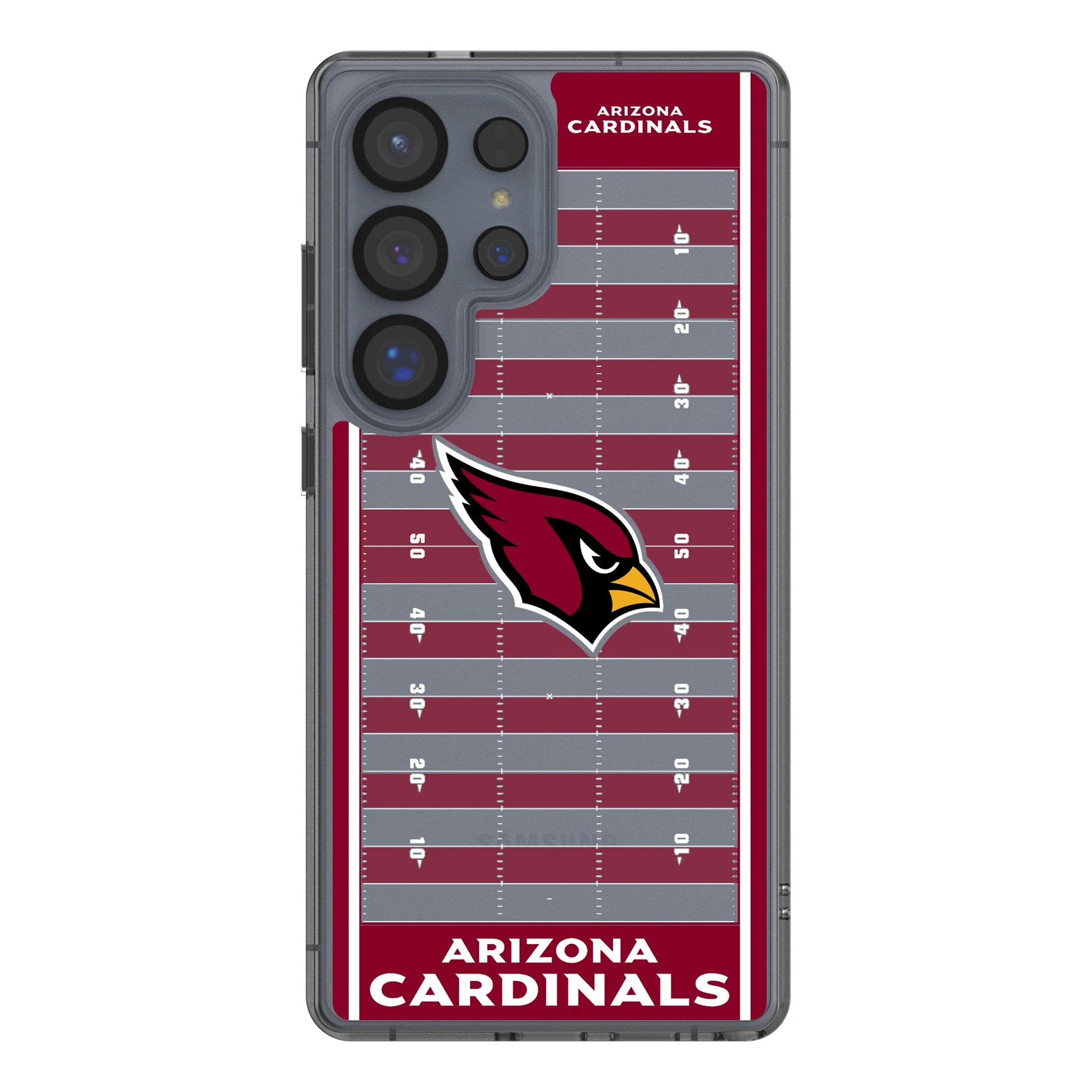 Arizona Cardinals Field Galaxy Clear Phone Case for Samsung Galaxy