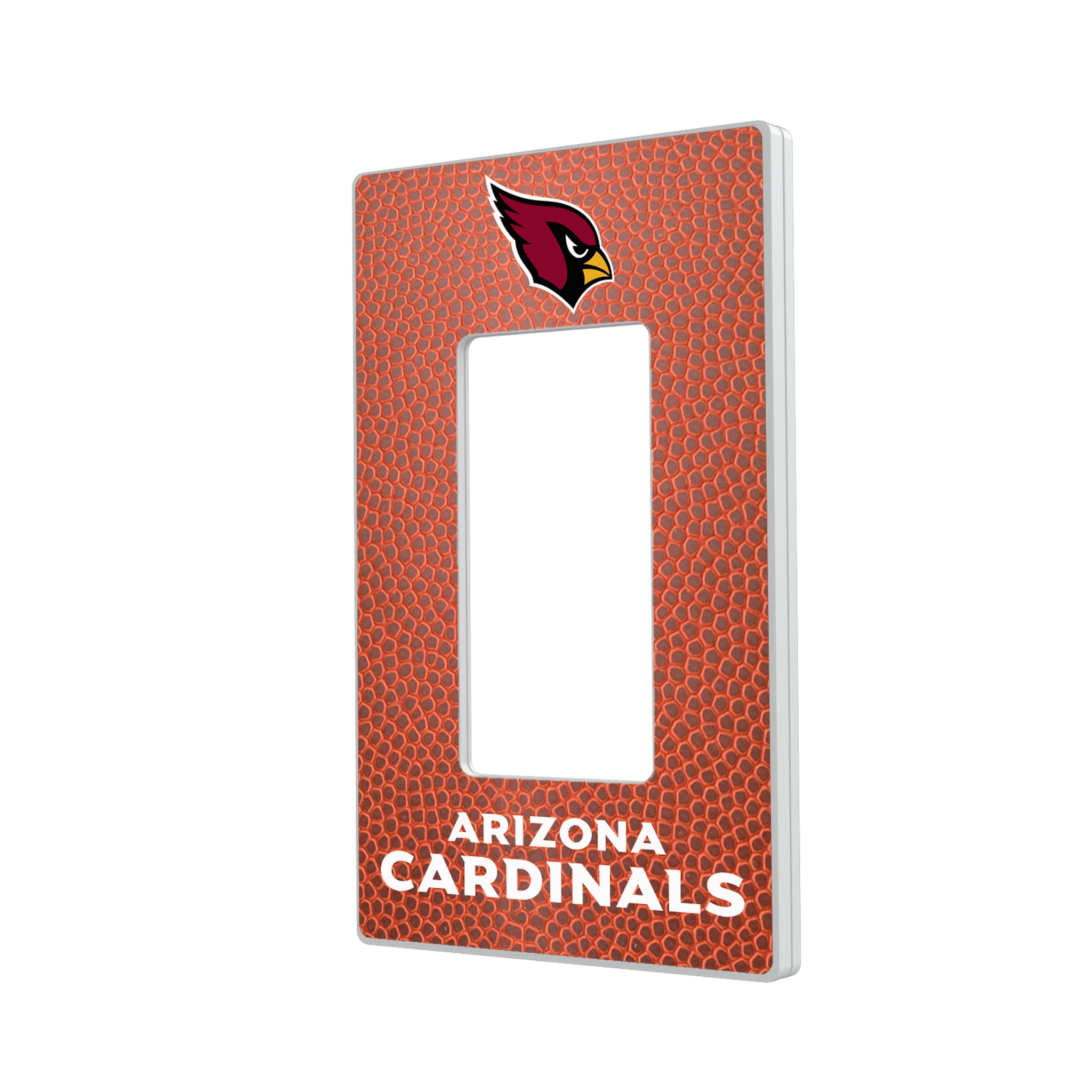 Arizona Cardinals Football Hidden-Screw Light Switch Plate#Style_Single Rocker