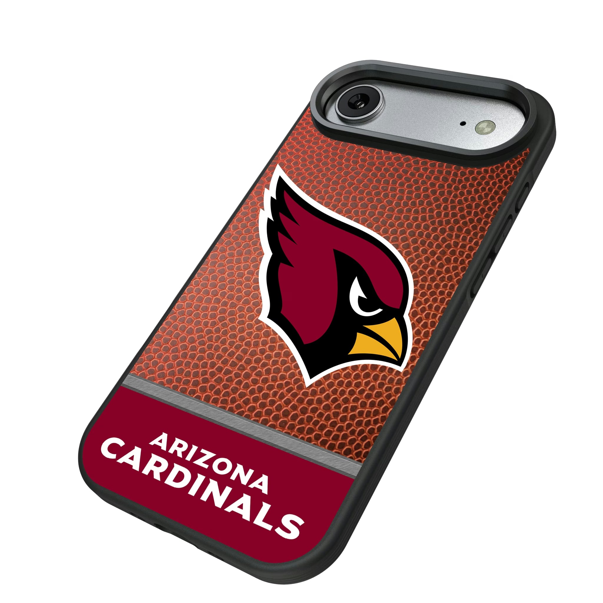 Arizona Cardinals Football Wordmark iPhone Bump Phone Case for Apple iPhone - Isometric View#Device_iPhone Air