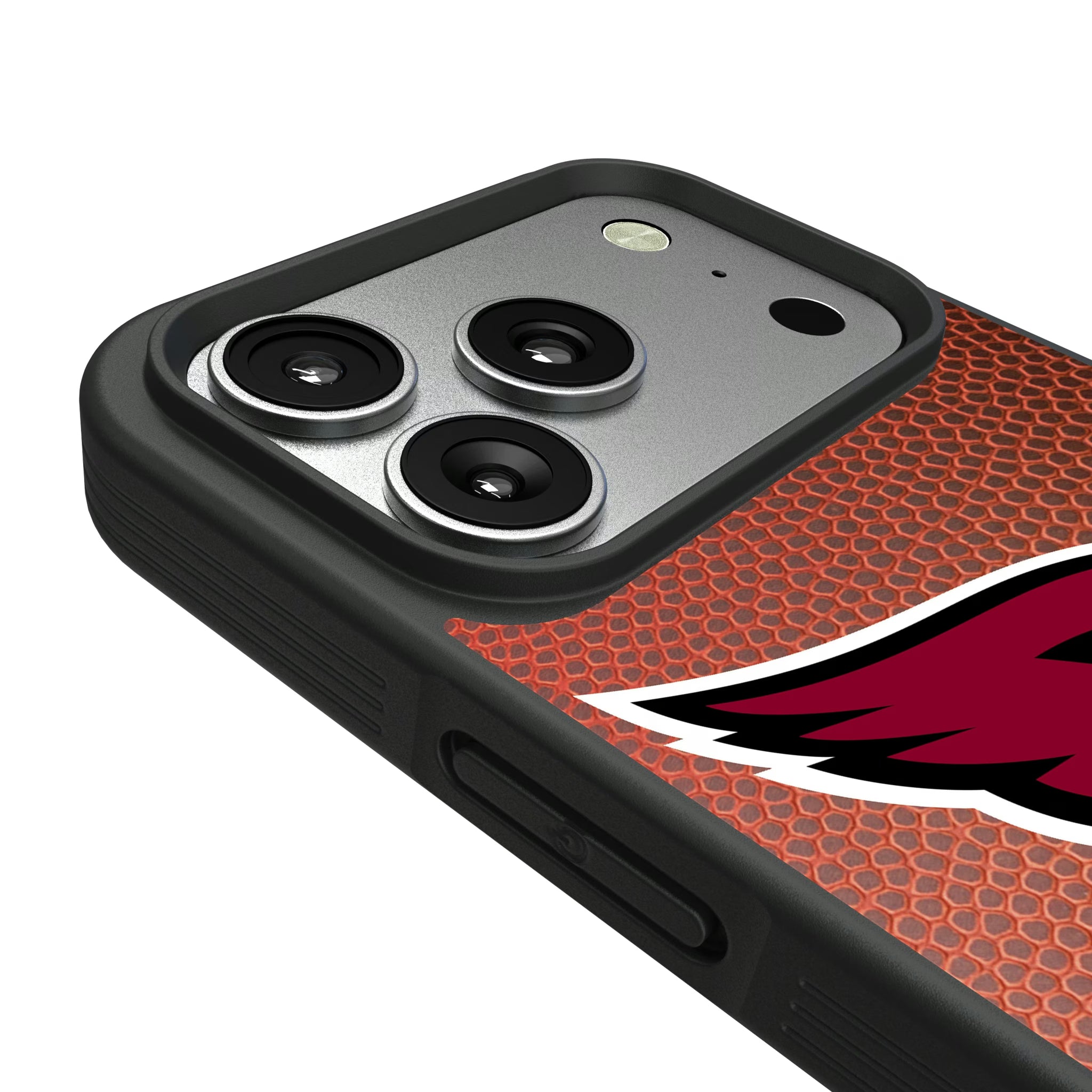 Arizona Cardinals Football Wordmark iPhone Bump Phone Case for Apple iPhone - Detail#Device_iPhone 17 Pro