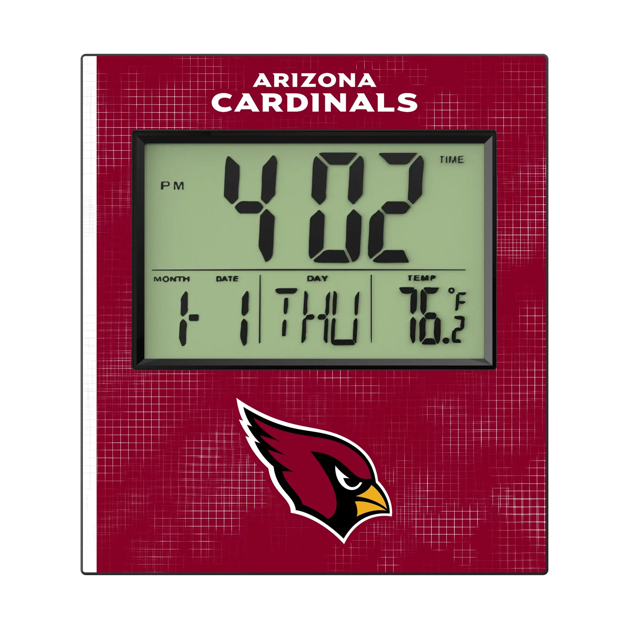 Arizona Cardinals Hatch Wall Clock