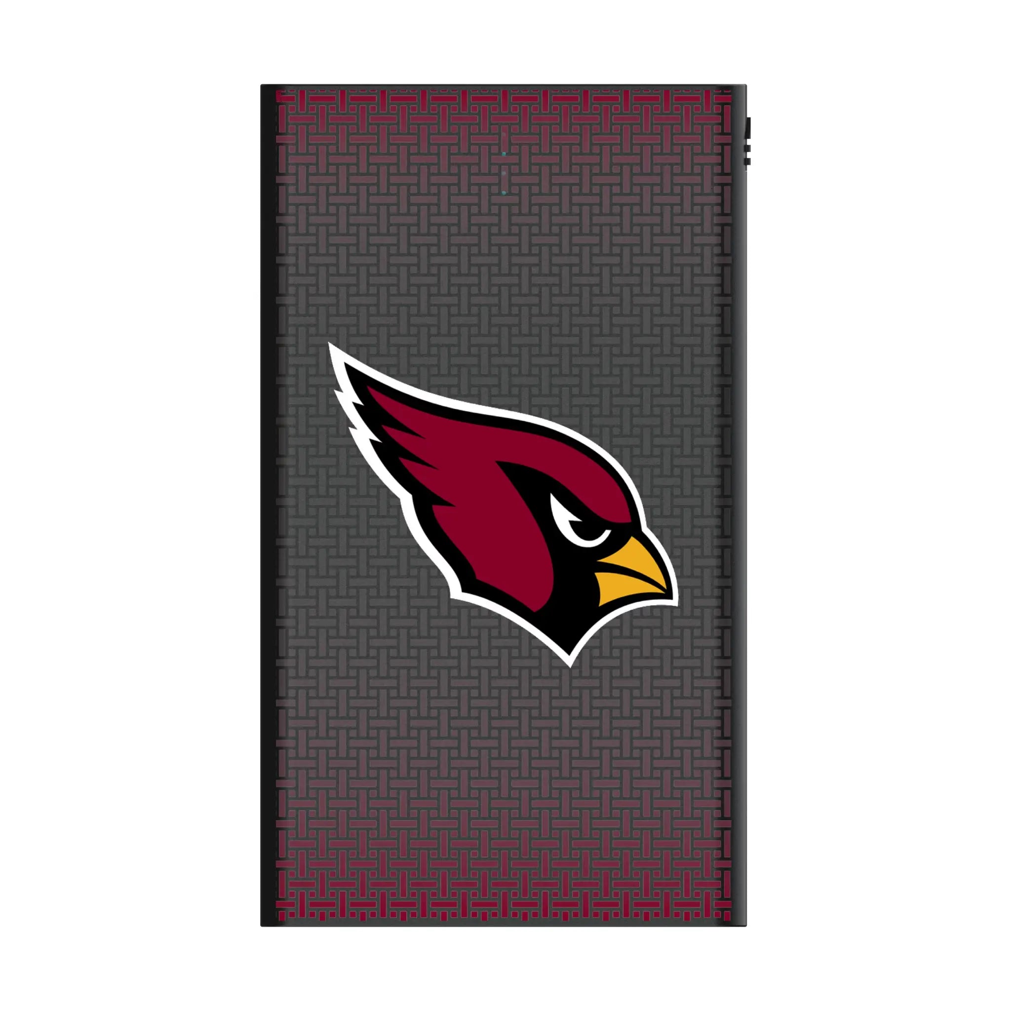 Arizona Cardinals Linen 5000mAh Flat Power Bank