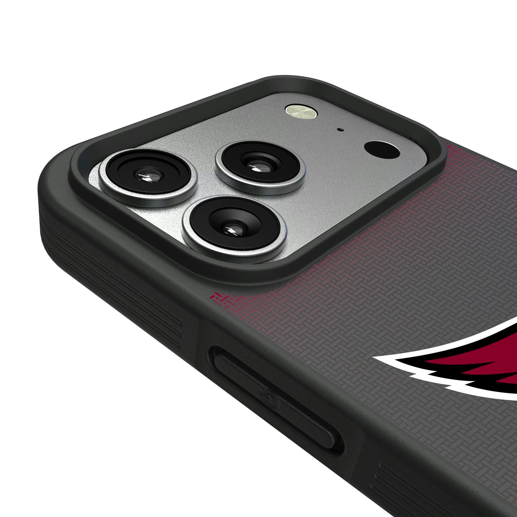 Arizona Cardinals Linen iPhone Bump Phone Case for Apple iPhone - Detail#Device_iPhone 17 Pro