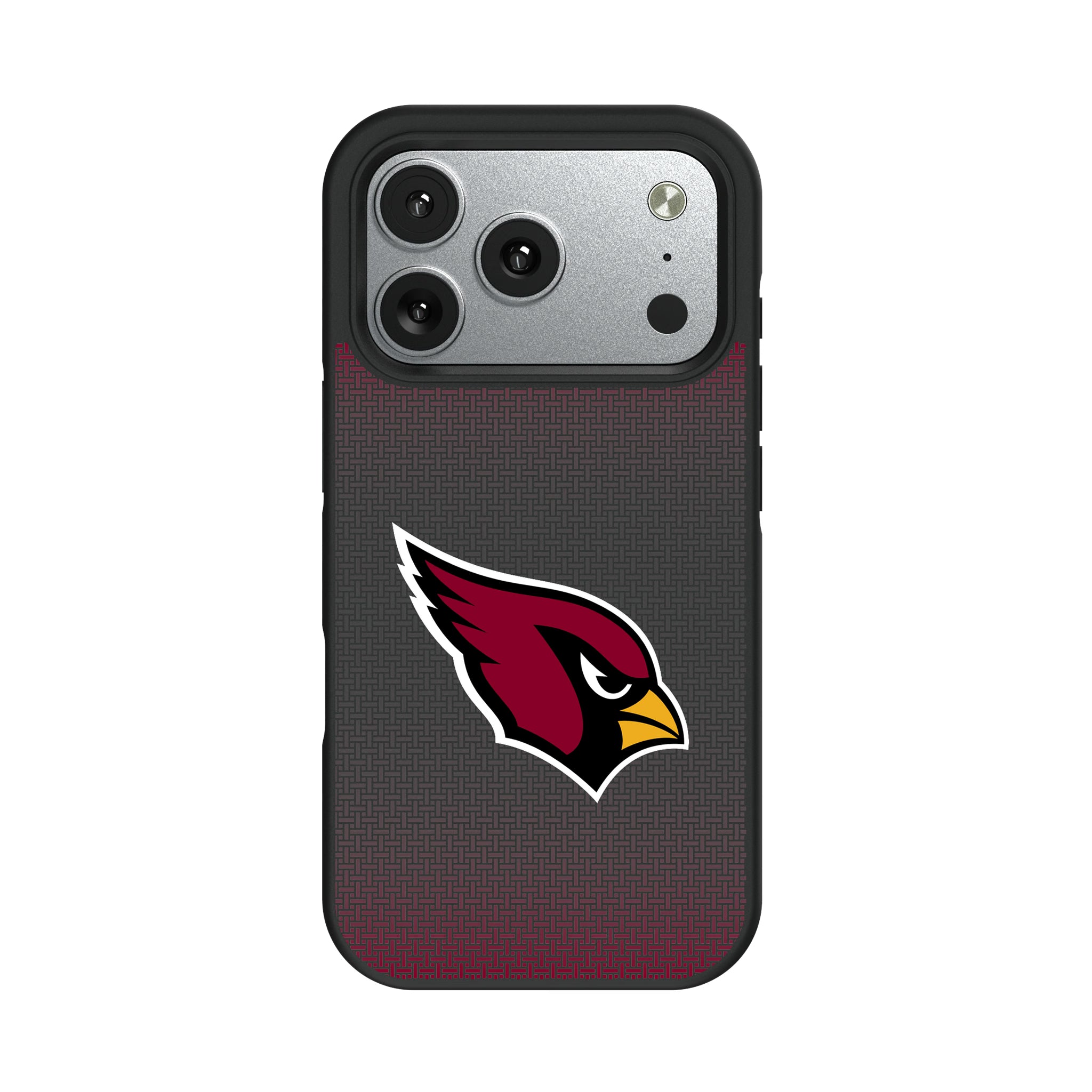 Arizona Cardinals Linen iPhone Bump Phone Case for Apple iPhone#Device_iPhone 17 Pro