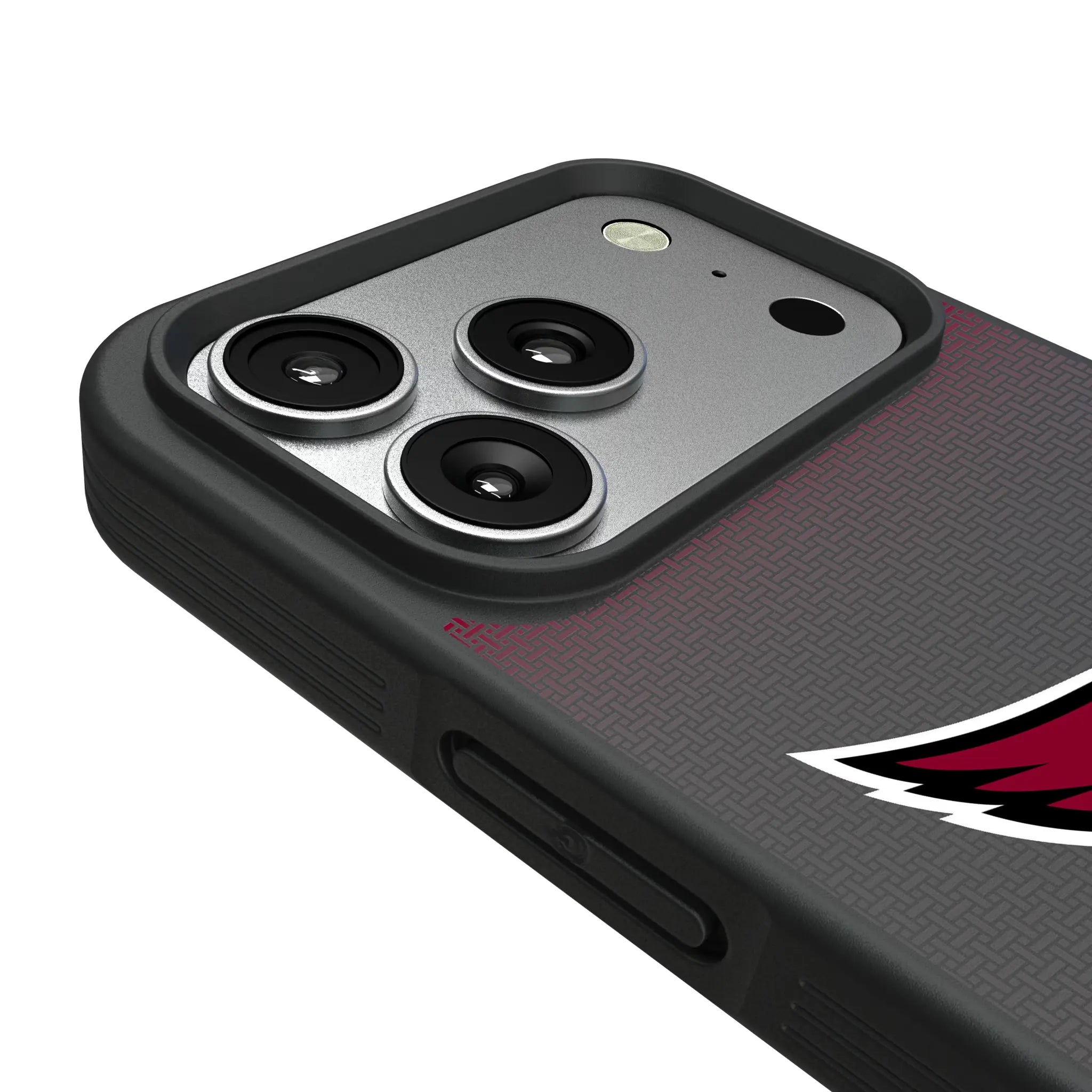 Arizona Cardinals Linen iPhone Bump Phone Case for Apple iPhone - Detail#Device_iPhone 17 Pro